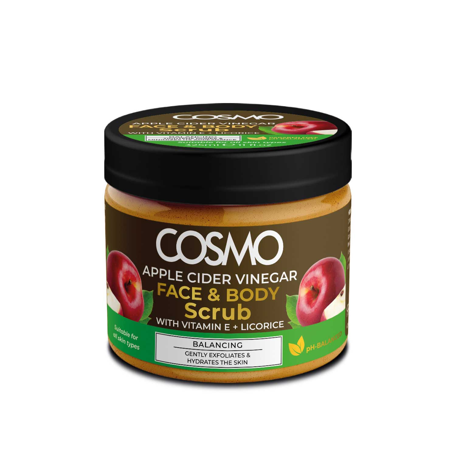 Apple Cider Vinegar Face and Body scrub