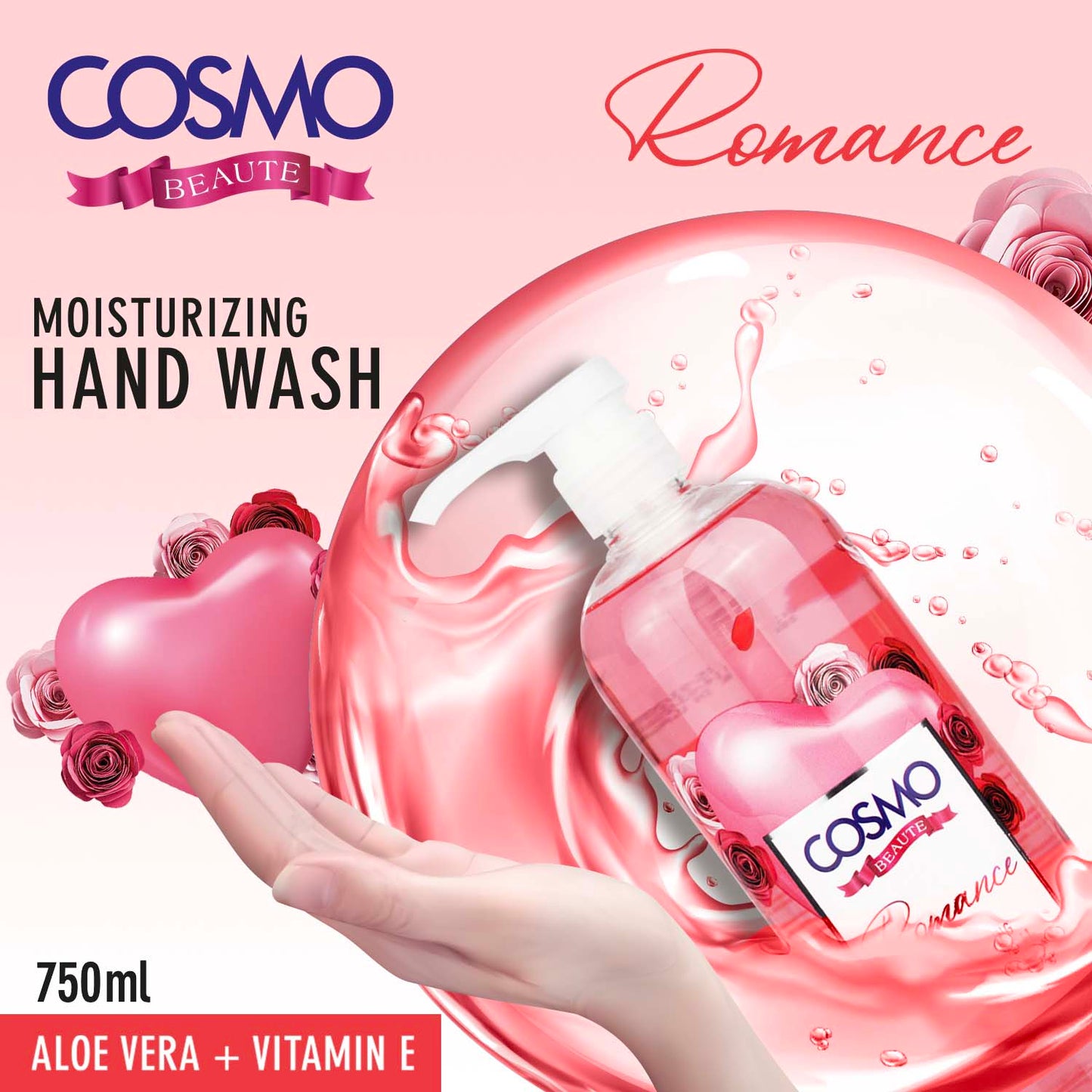 MOISTURIZING HAND WASH - ROMANCE