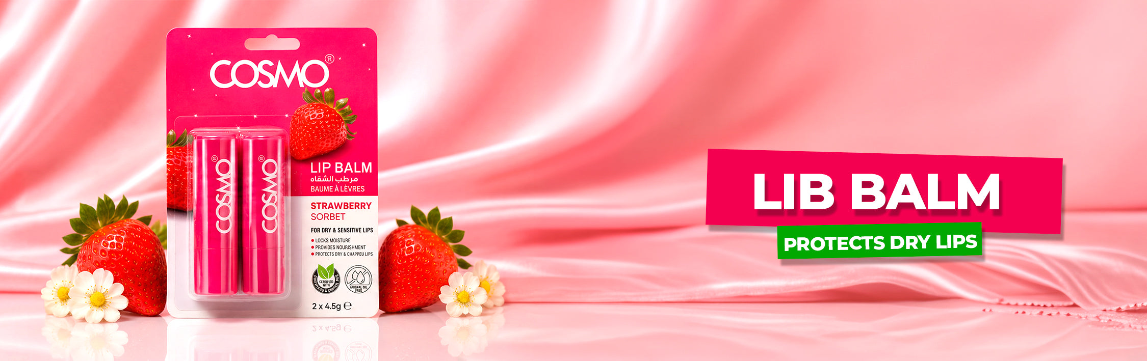 Lip Balm for Men & Women — Flavored & Soothing Lip Balms