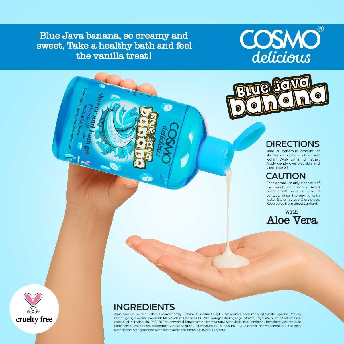 Delicious Blue Java Banana 3pcs Kit