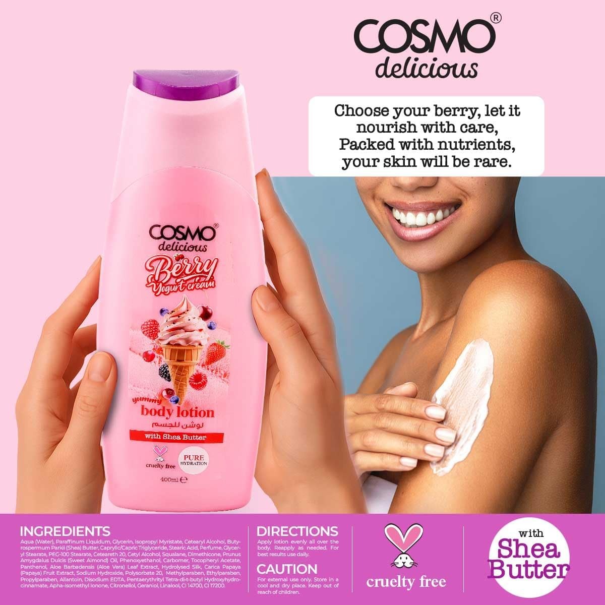 Berry Yogurt Cream 3-Piece Set