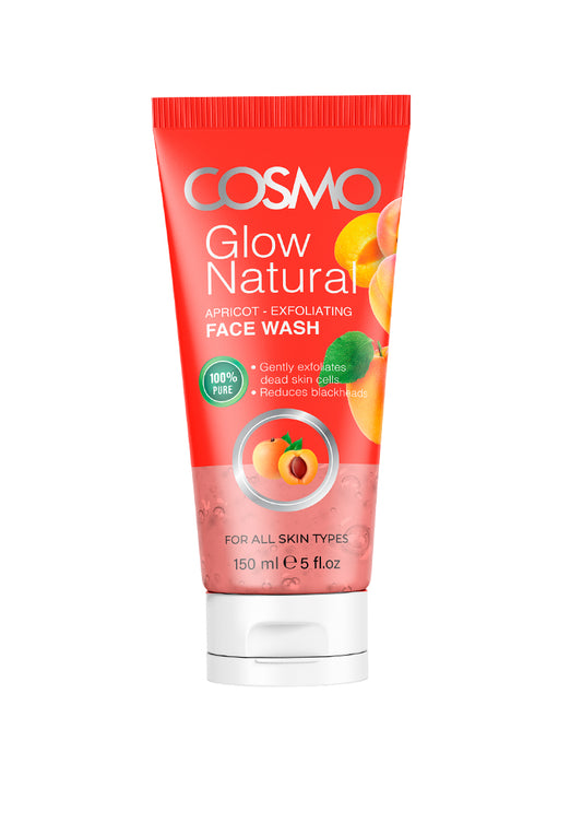 Glow Natural Apricot Exfoliating Face Wash