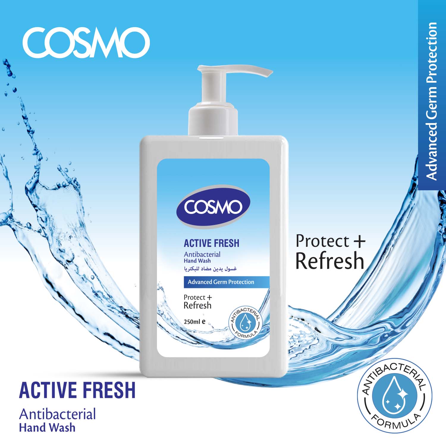 Active Fresh Antibacterial Hand Wash