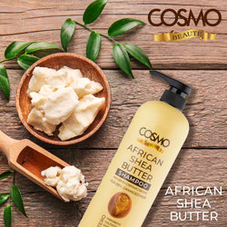 Nourishing hair care for dry, damaged hair. Enriched with African shea butter for deep hydration, repair, and revitalization. Paraben-free and sulfate-free.