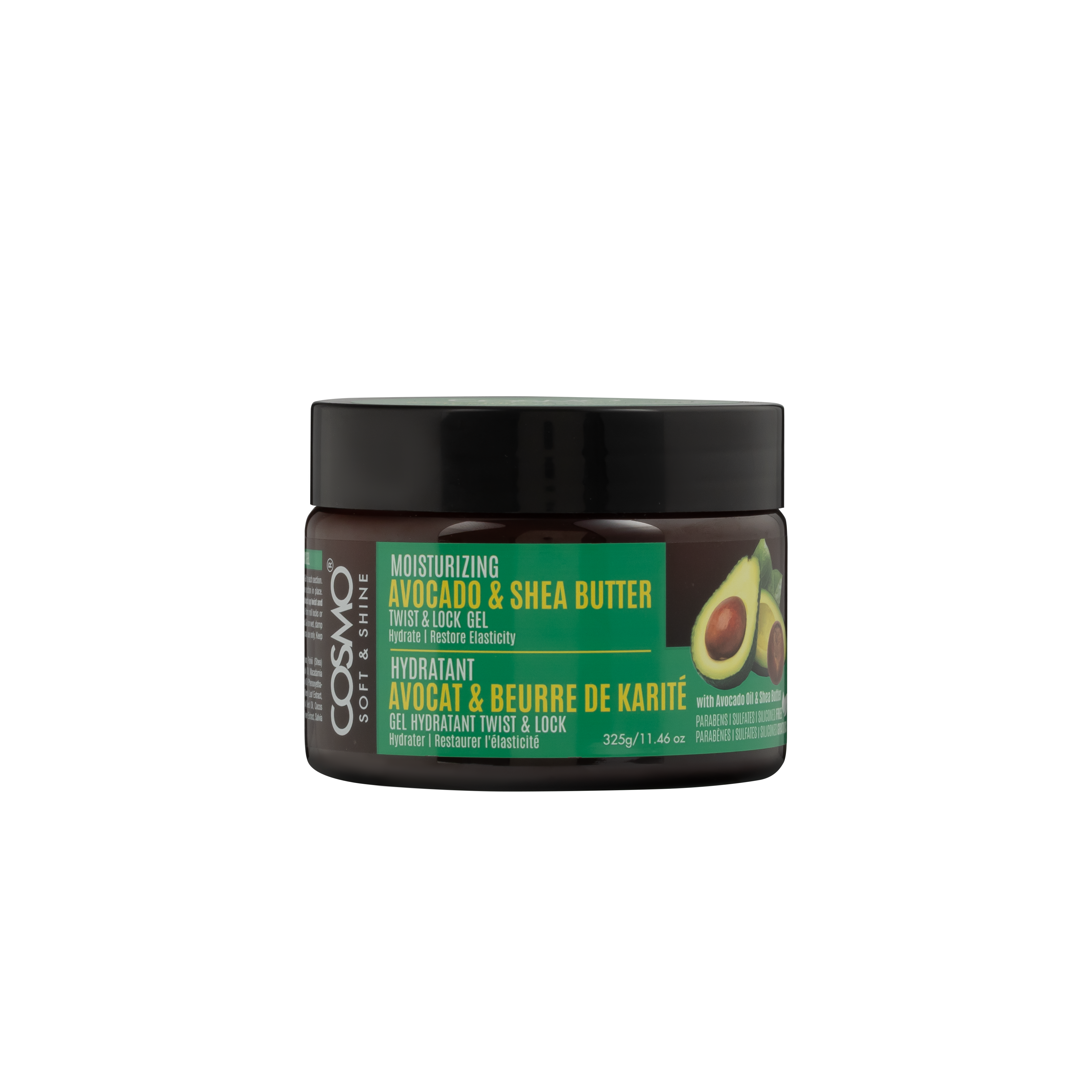 Soft & Shine Moisturizing Avocado & Shea Butter Twist & Lock Gel