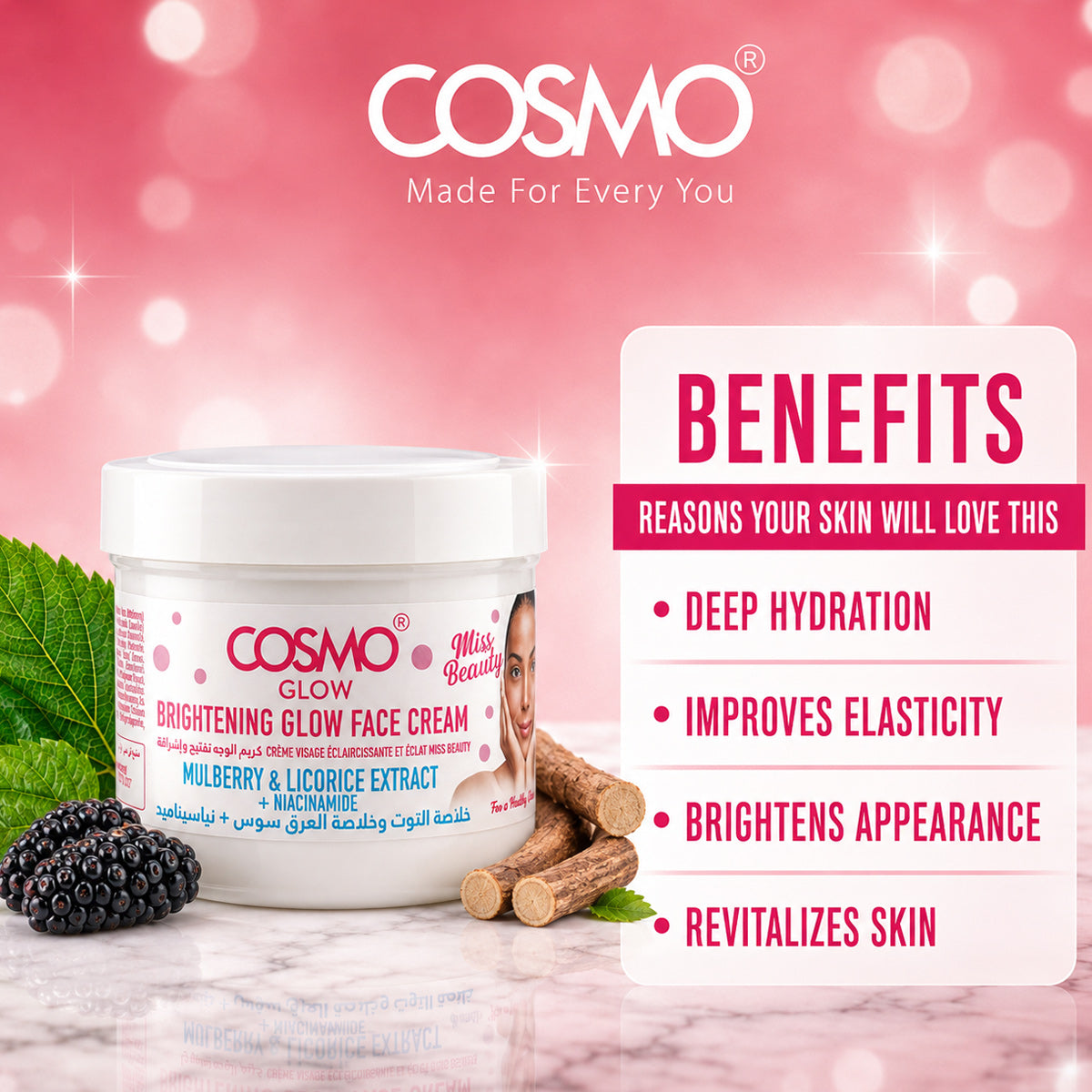 Cosmo Glow - Brightening Glow Face Cream
