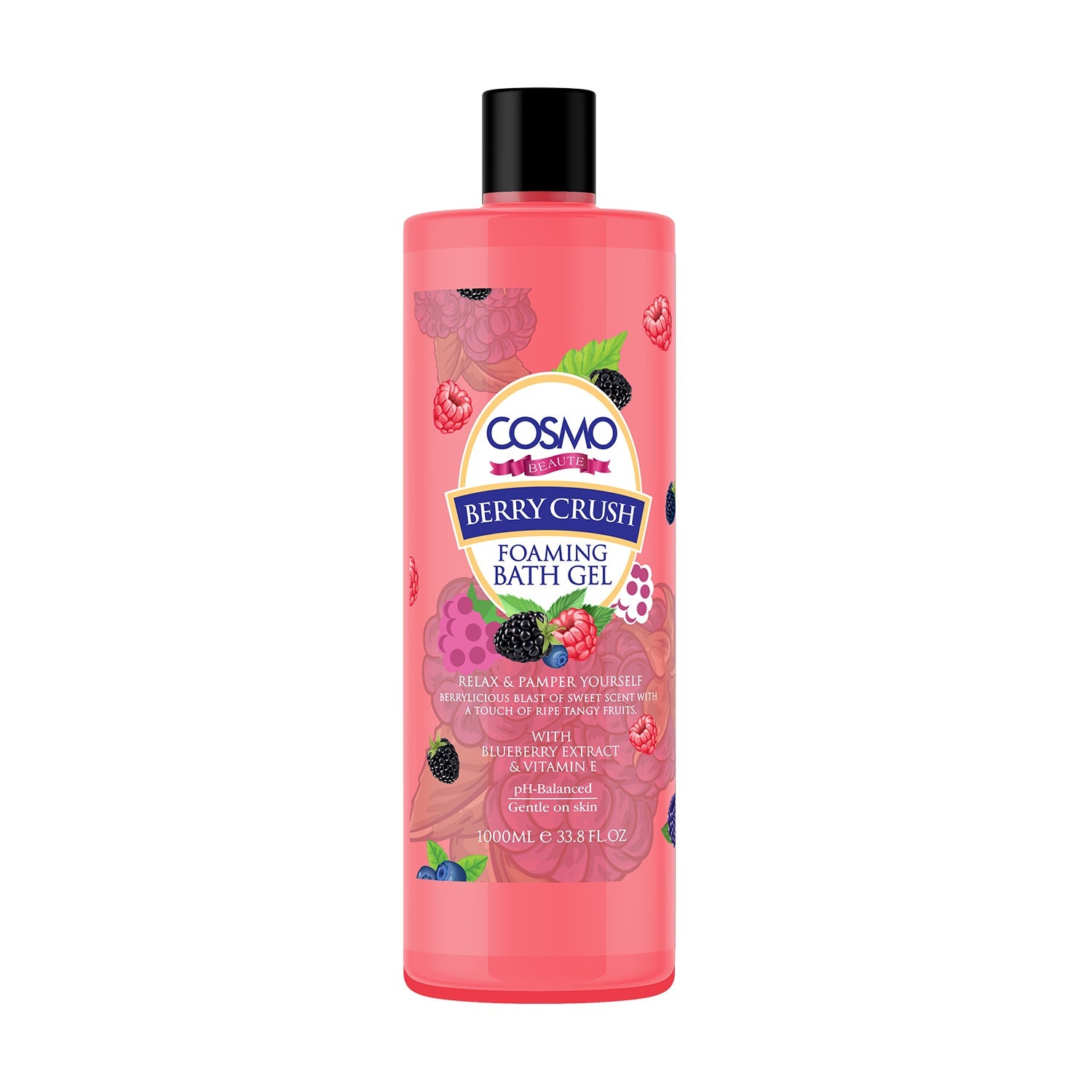 Berry Crush Foaming Bath Gel