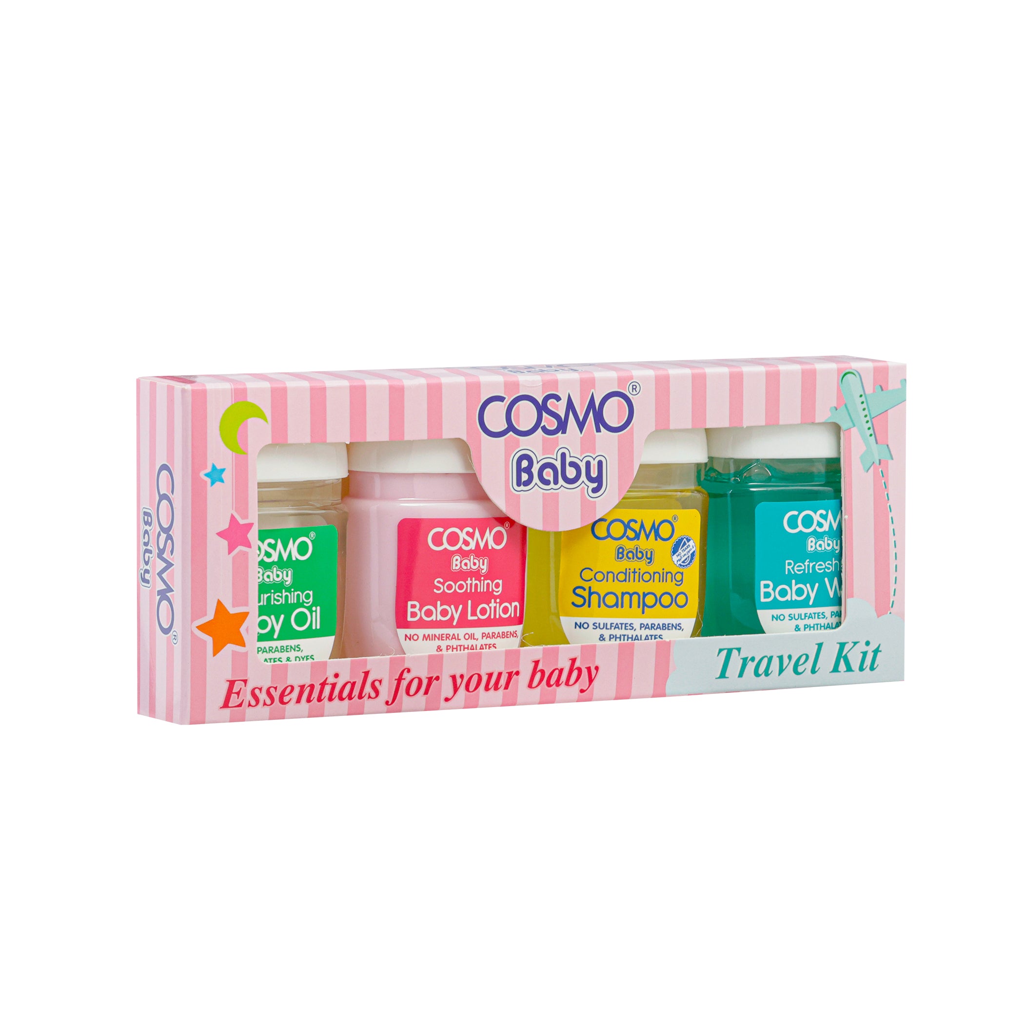 Baby 4Pcs Travel Pack 33ml