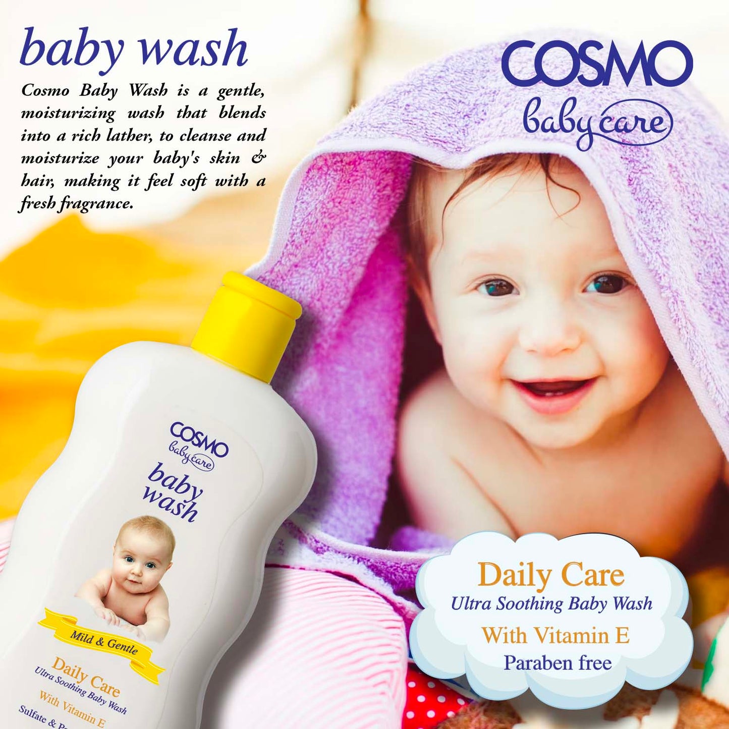DAILY CARE ULTRA SOOTHING BABY WASH