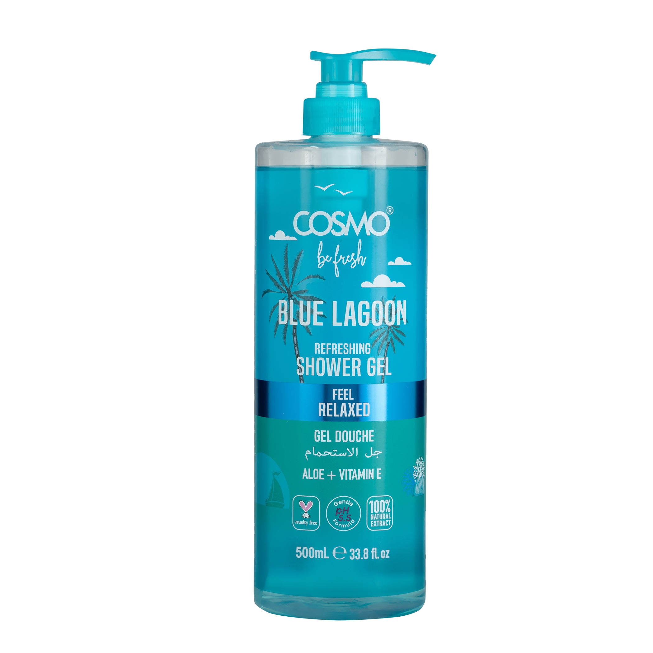 Be Fresh Body Shower Gel Blue Lagoon