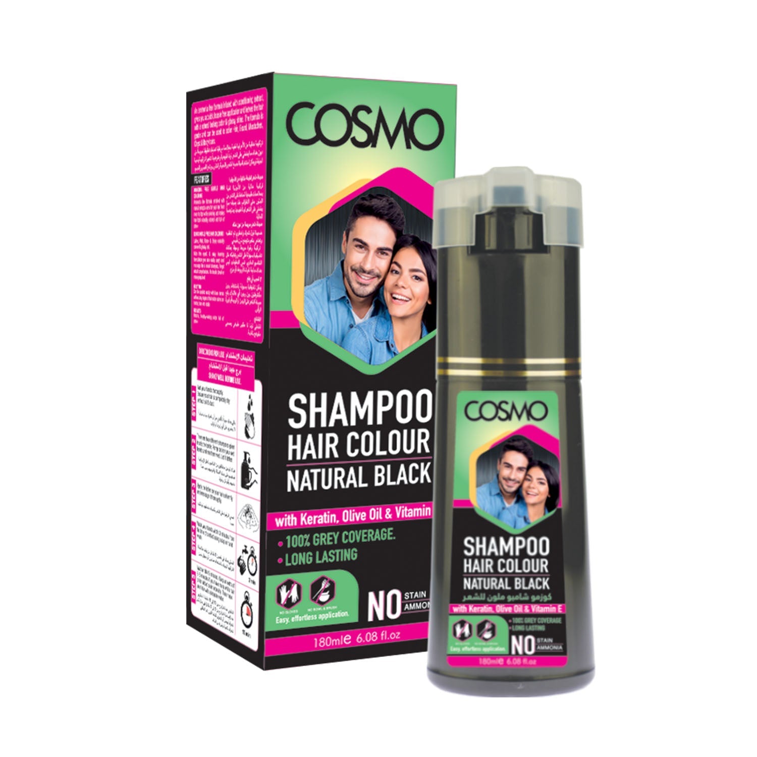 Shampoo Hair Colour Natural Black