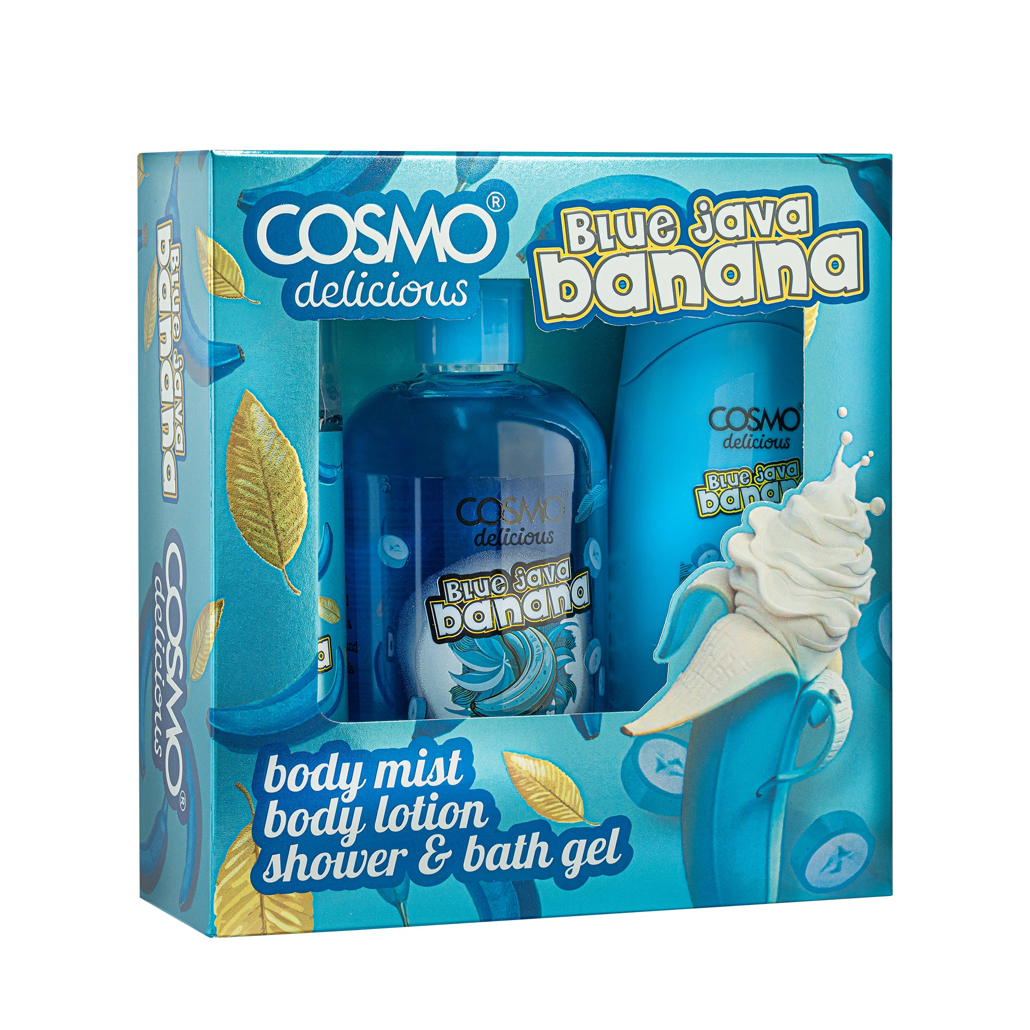 Blue Java Banana 3-Piece Set