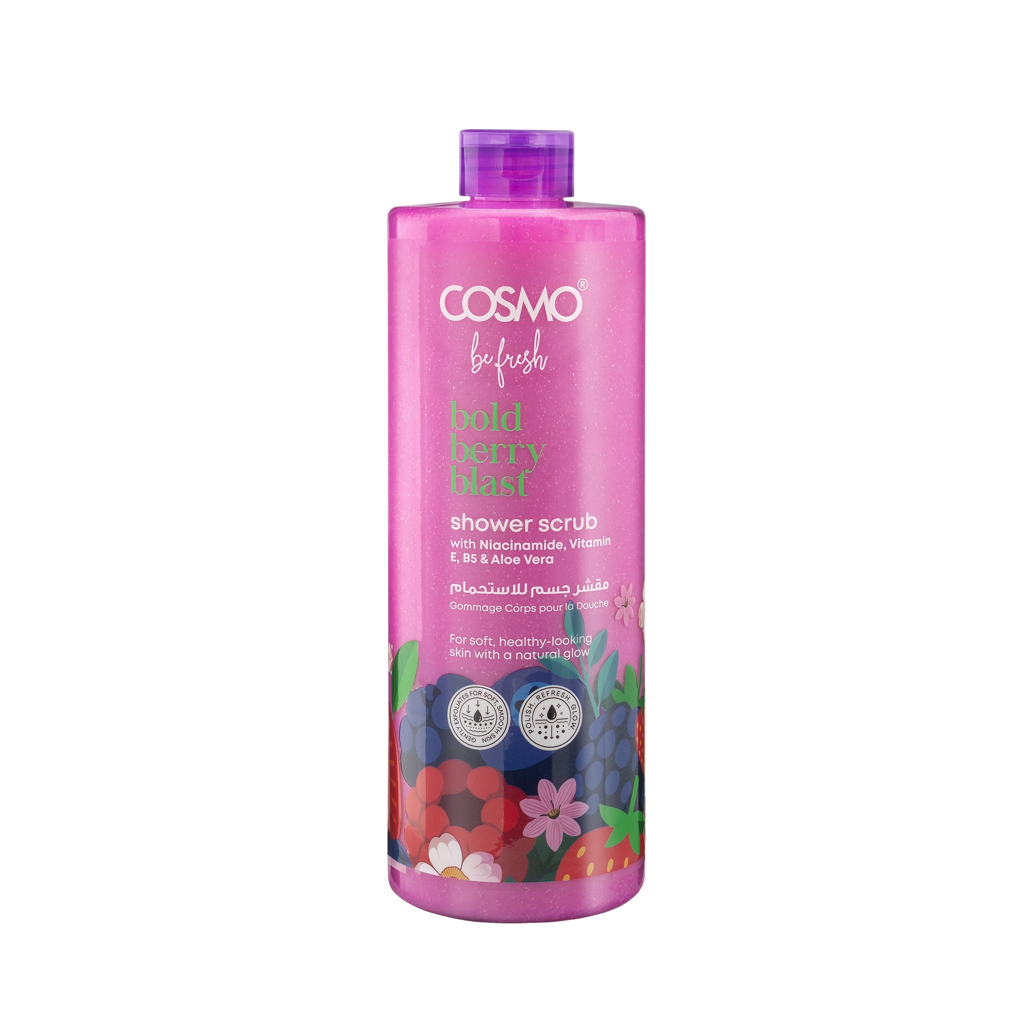 Be Fresh Body Shower Scrub Bold Berry Blast