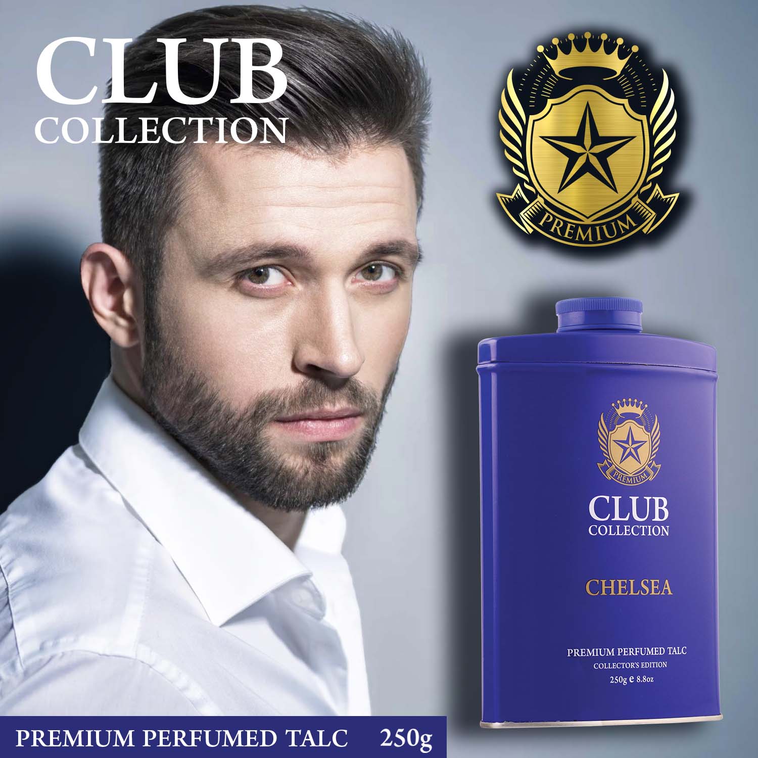 Chelsea Club Collection Premium Perfumed Talc