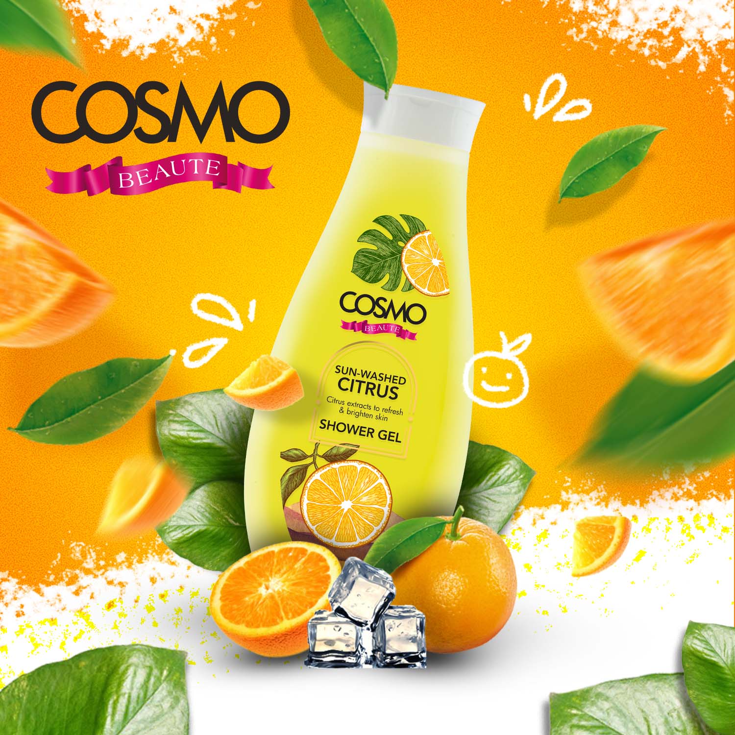 SUN WASHED - CITRUS SHOWER GEL 750ML – COSMO Online