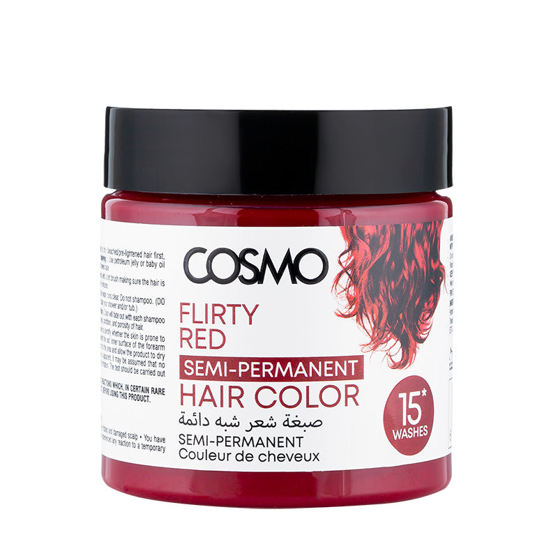 Semi-Permanent Hair Color Flirty Red