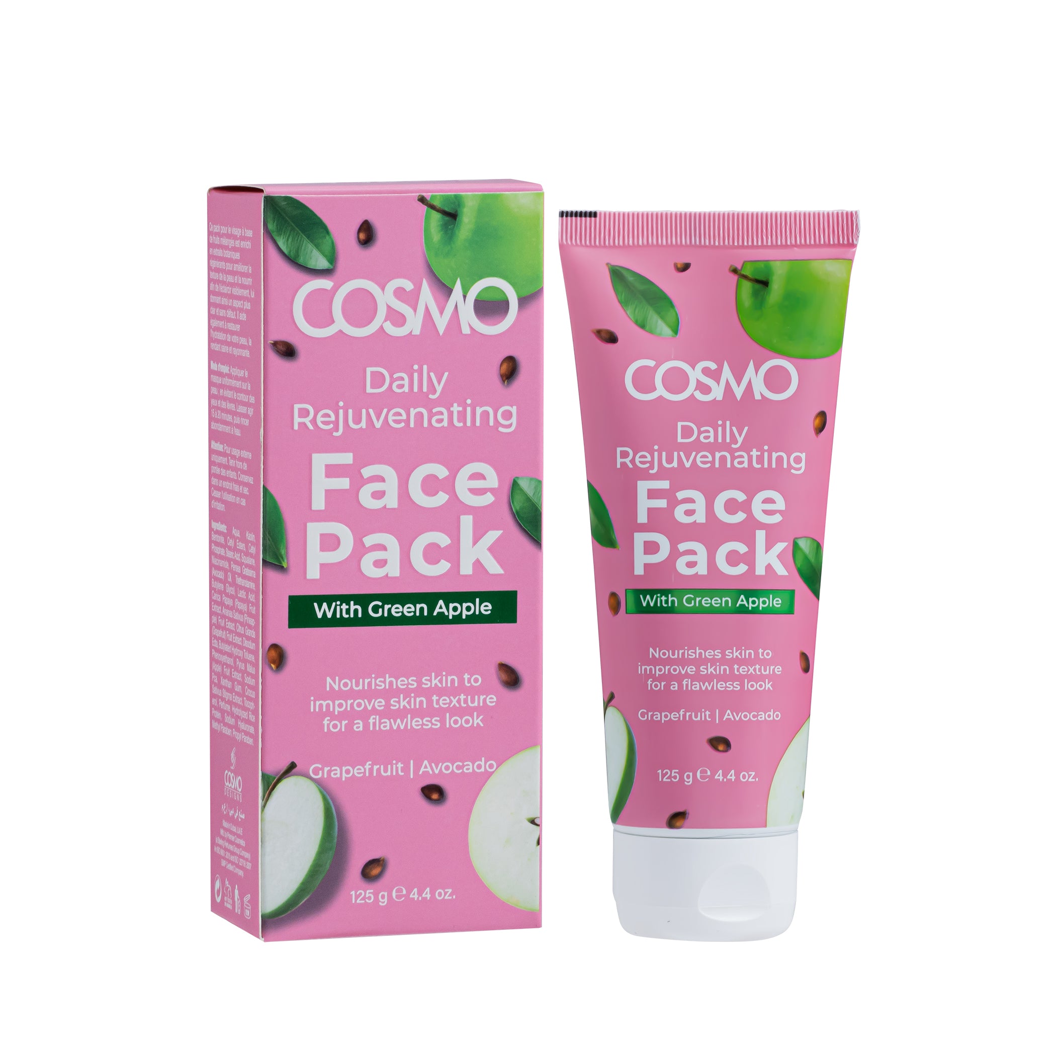 Daily Rejuvenating Face Pack With Green Apple