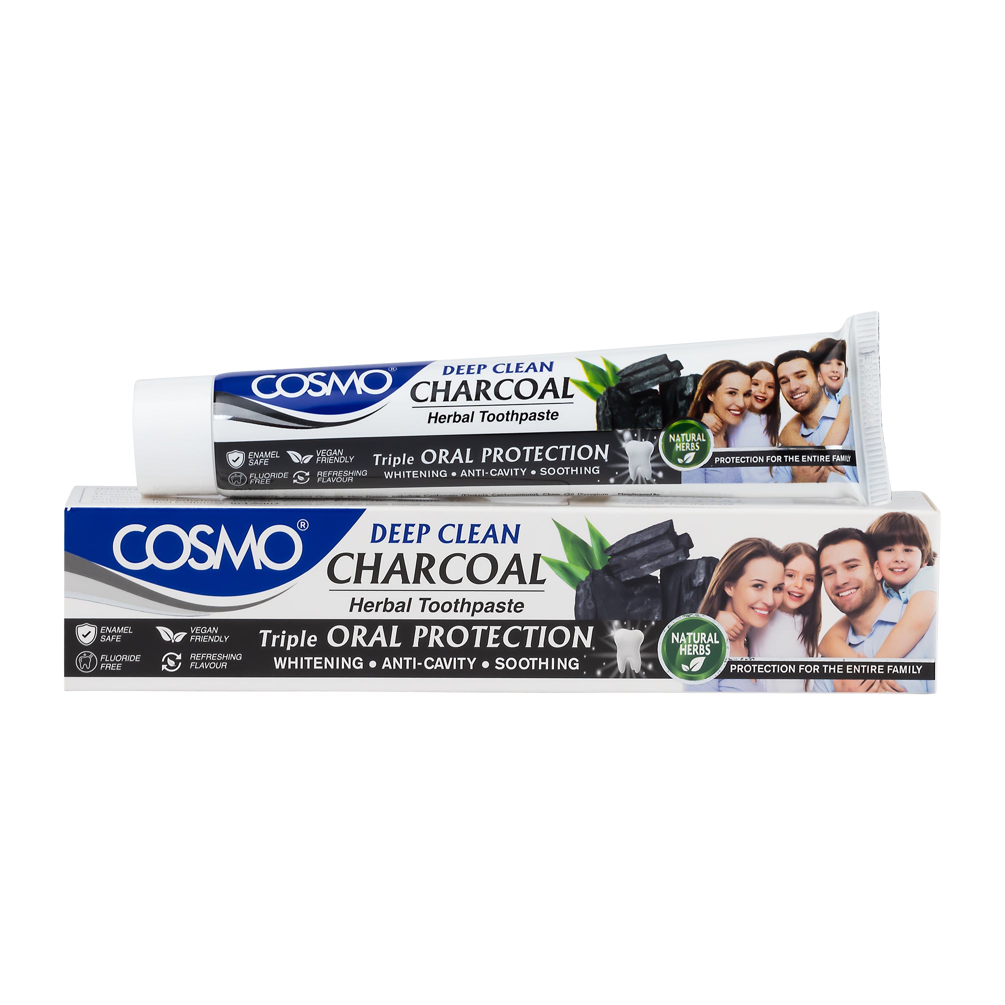 Clean Core Toothpaste Deep Clean Charcoal Herbal Toothpaste