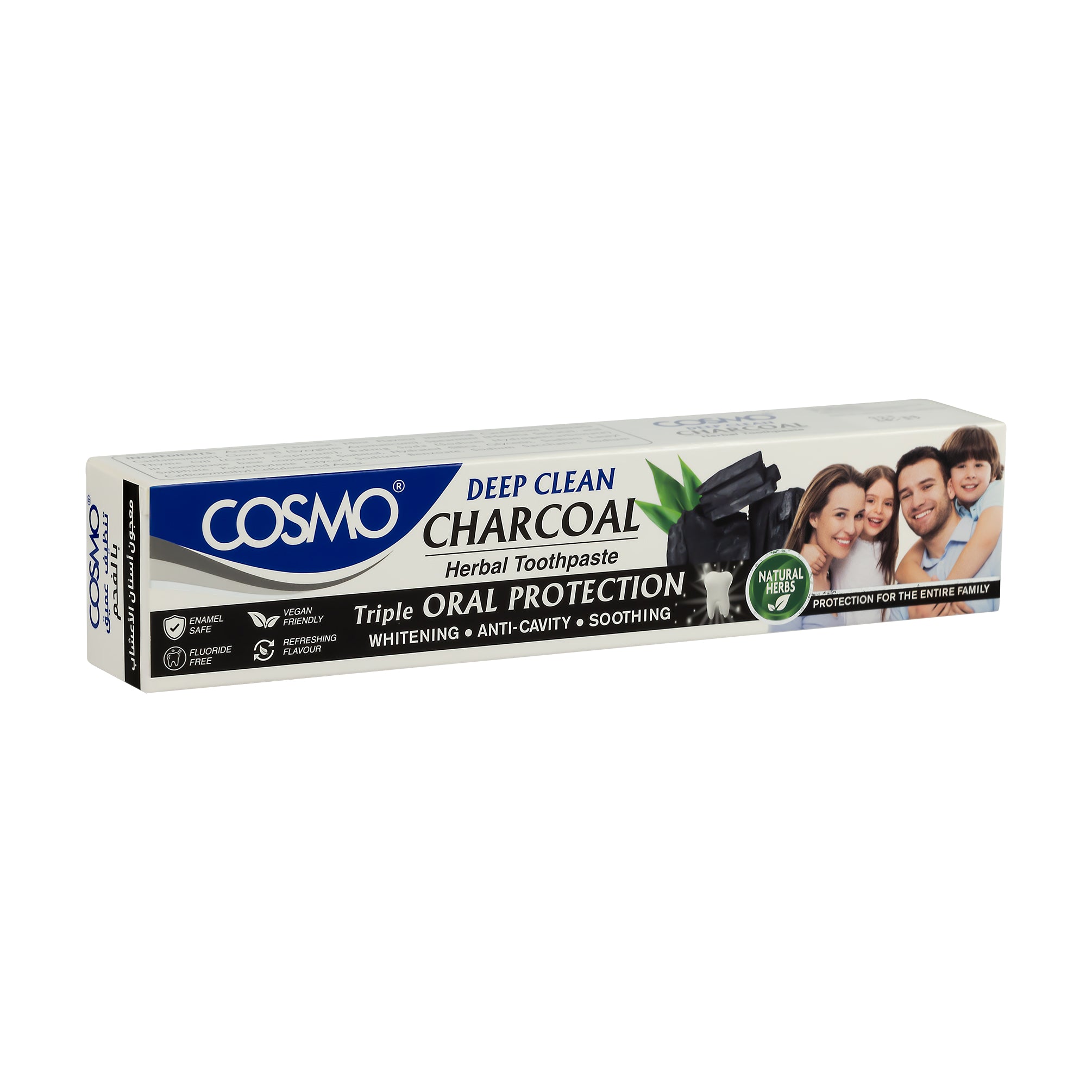 Clean Core Toothpaste Deep Clean Charcoal Herbal Toothpaste