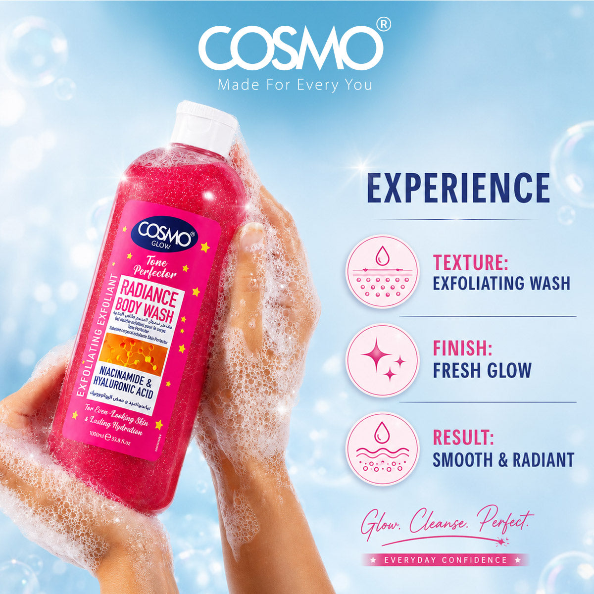 Cosmo Glow - Tone Perfector Radiance Body Wash