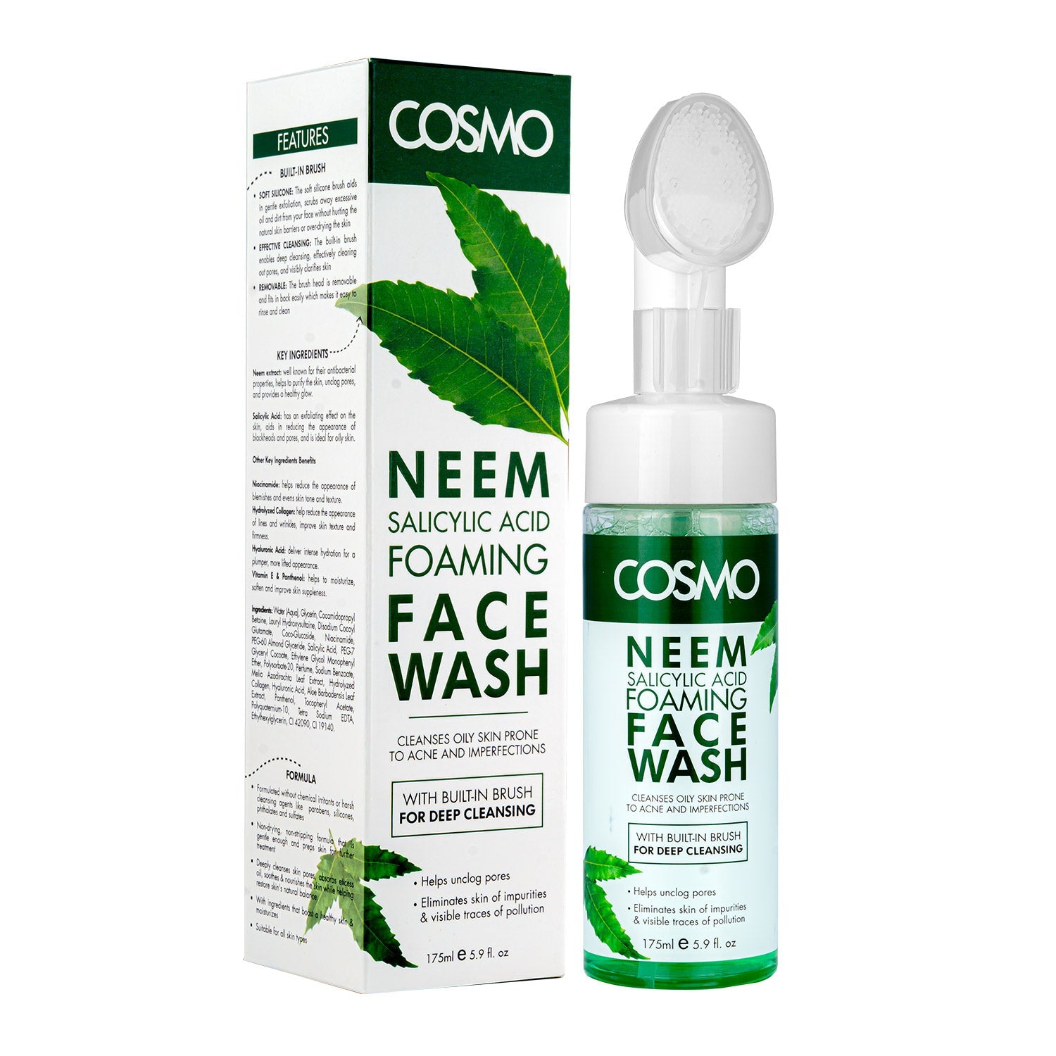 Neem Salicylic Acid Foaming Face Wash