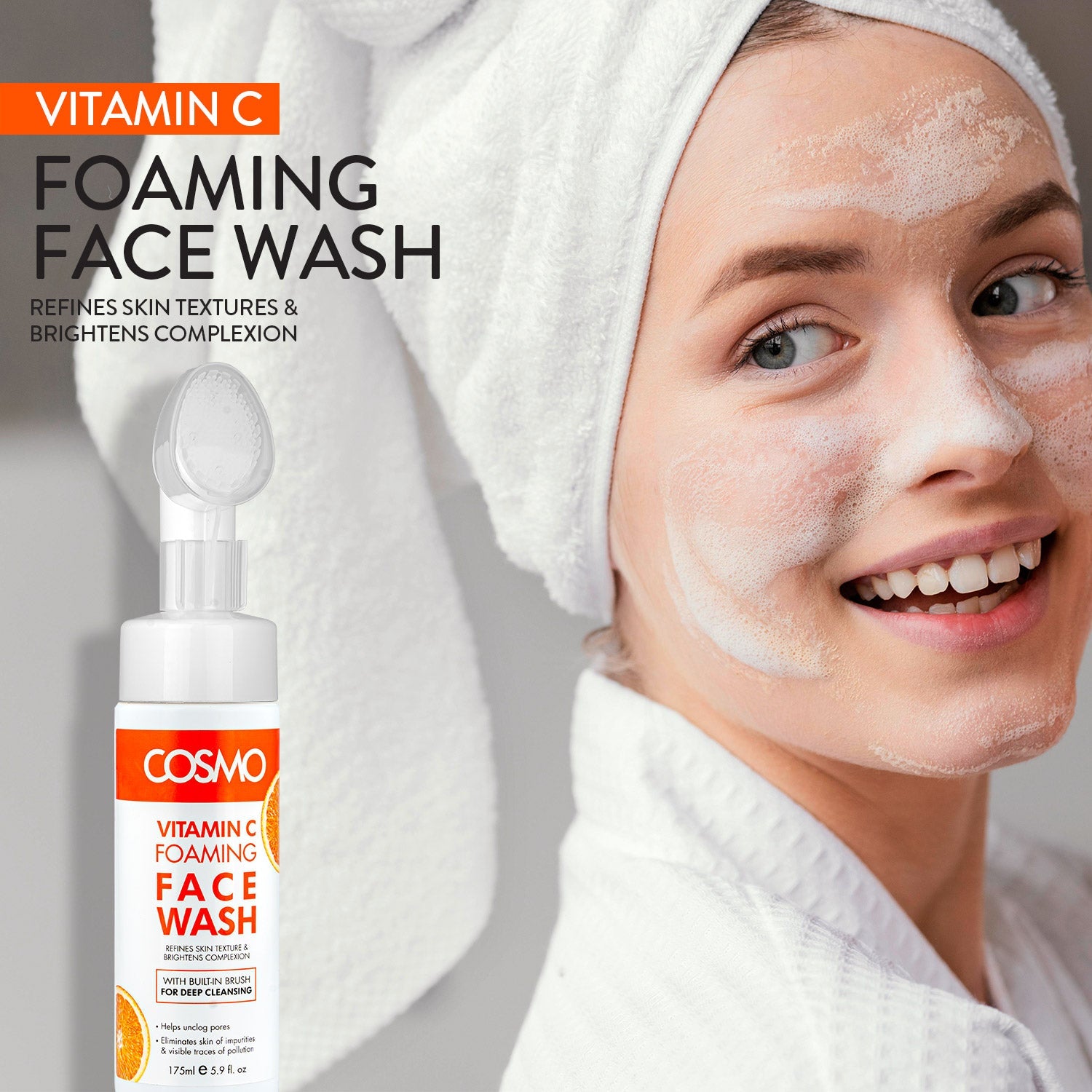 Vitamin C Foaming Face Wash