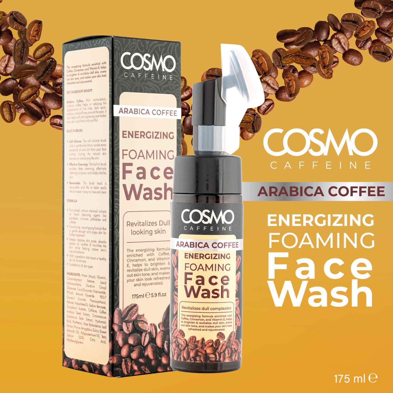 Arabica Coffee Foaming Face Wash