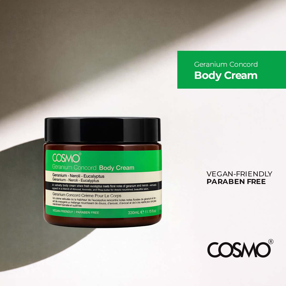 Geranium Concord Body Cream