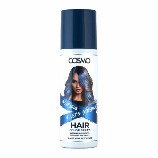 Temporary Hair Colour Spray Bold Blue