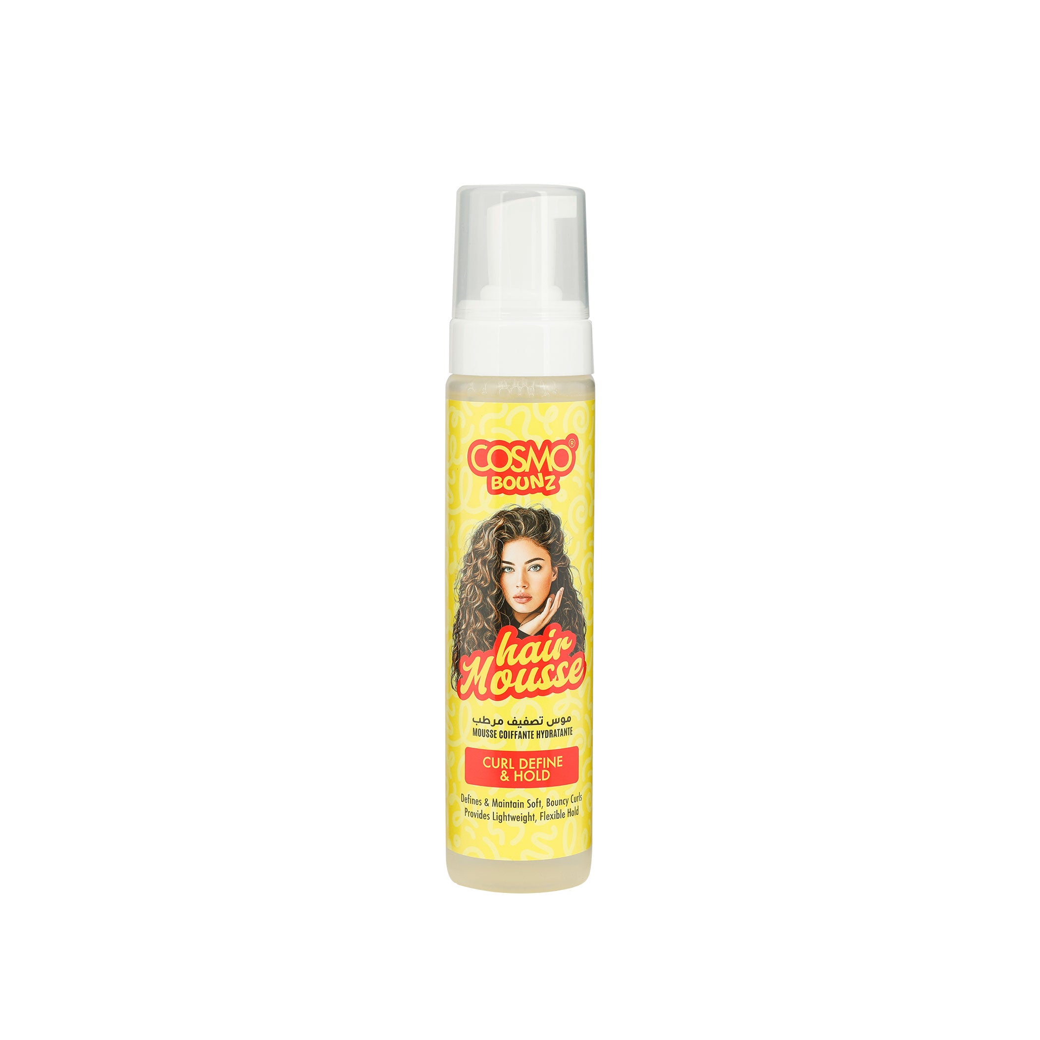 Bounz Hair Mousse Curl Define & Hold