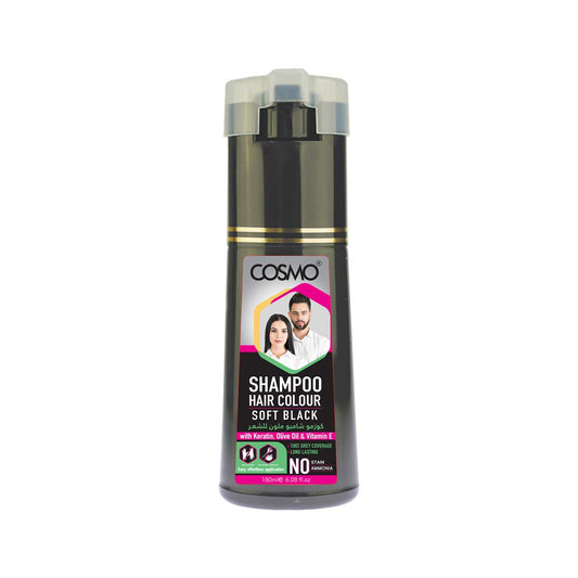 Hair Color Shampoo Soft Black