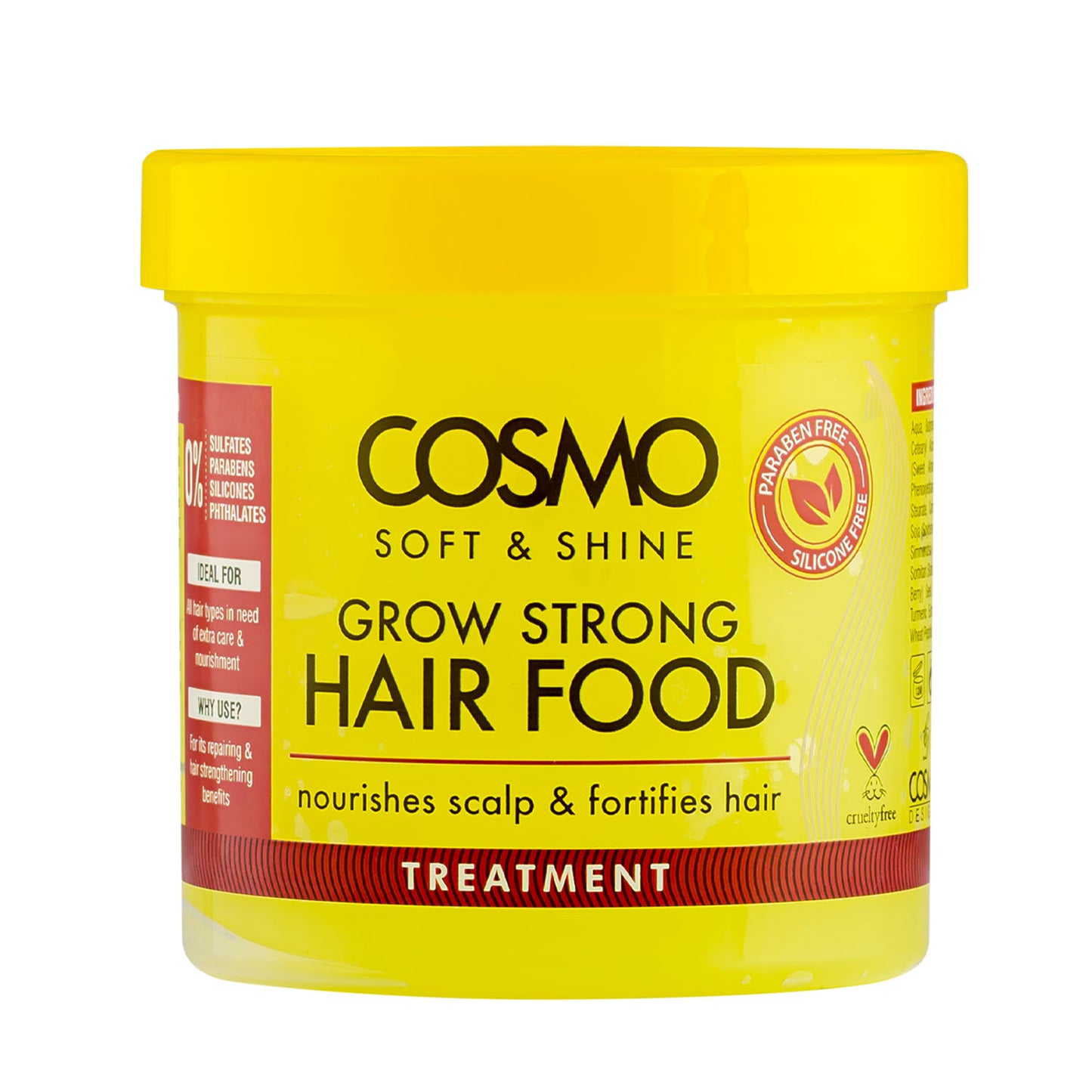 COSMO SOFT & SHINE GROW STRONG HAIR FOOD TREATMENT 175G