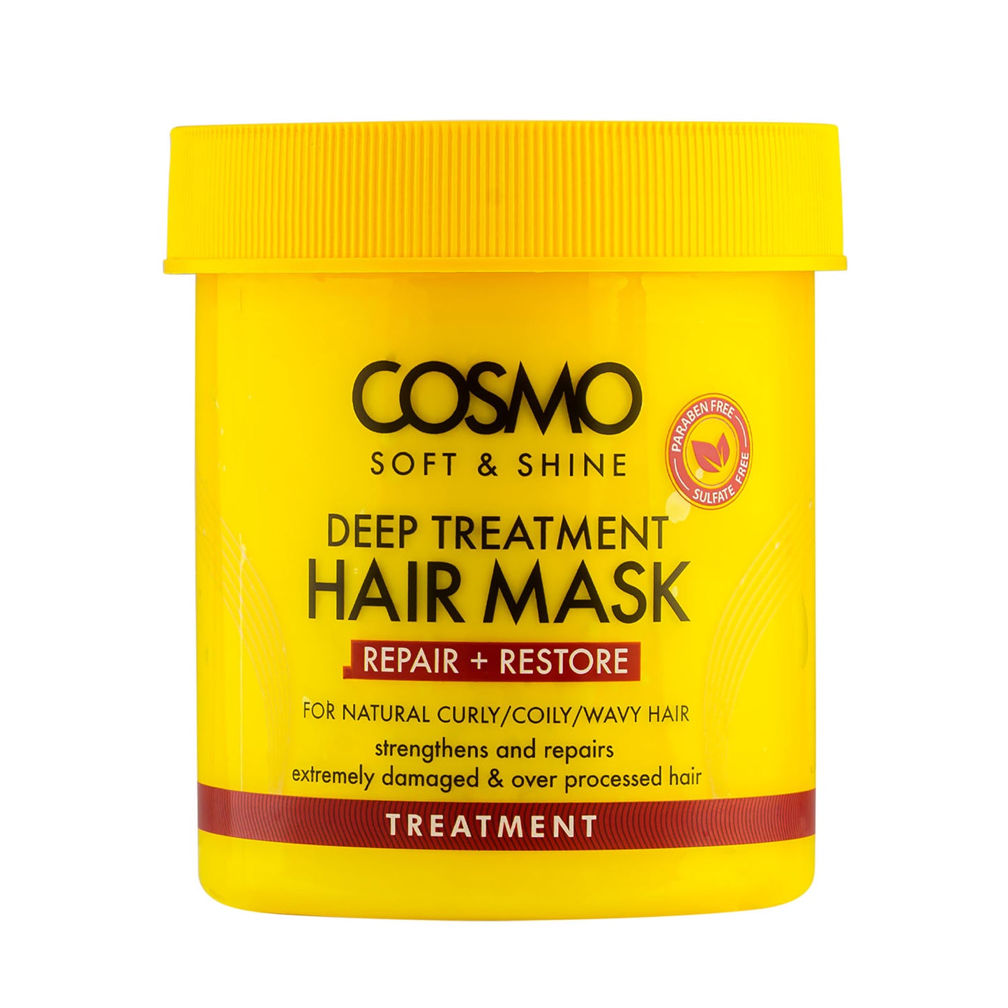 COSMO SOFT & SHINE DEEP TREATMENT HAIR MASK TREATMENT  – 450G