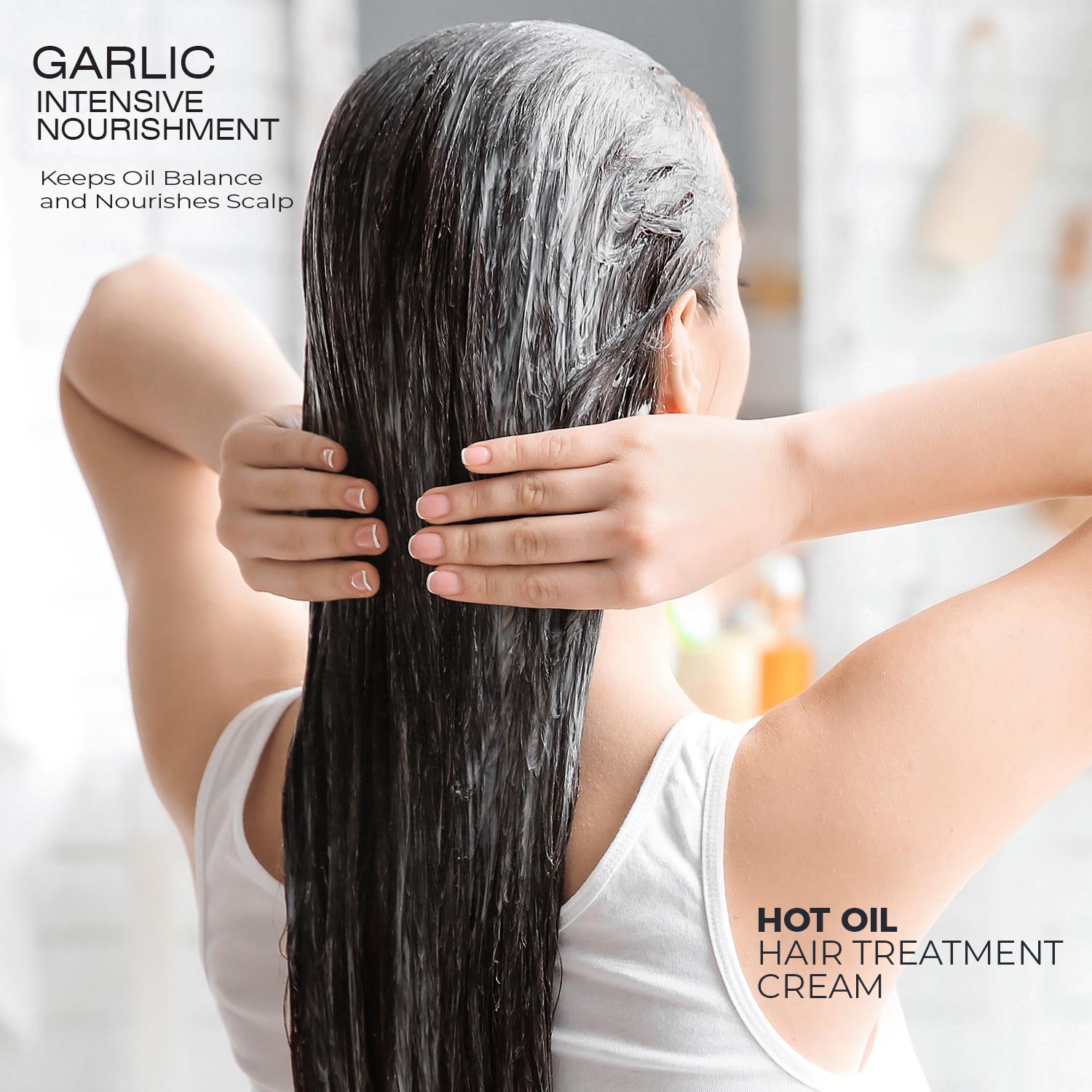 Garlic Hot Oil Hair Treatment Cream