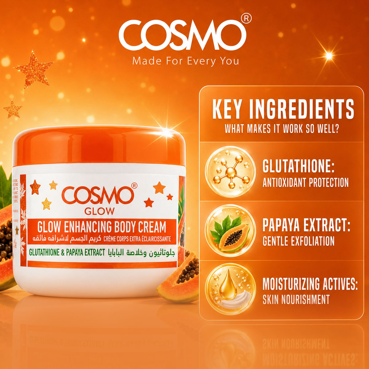 Cosmo Glow - Glow Enhancing Body Cream