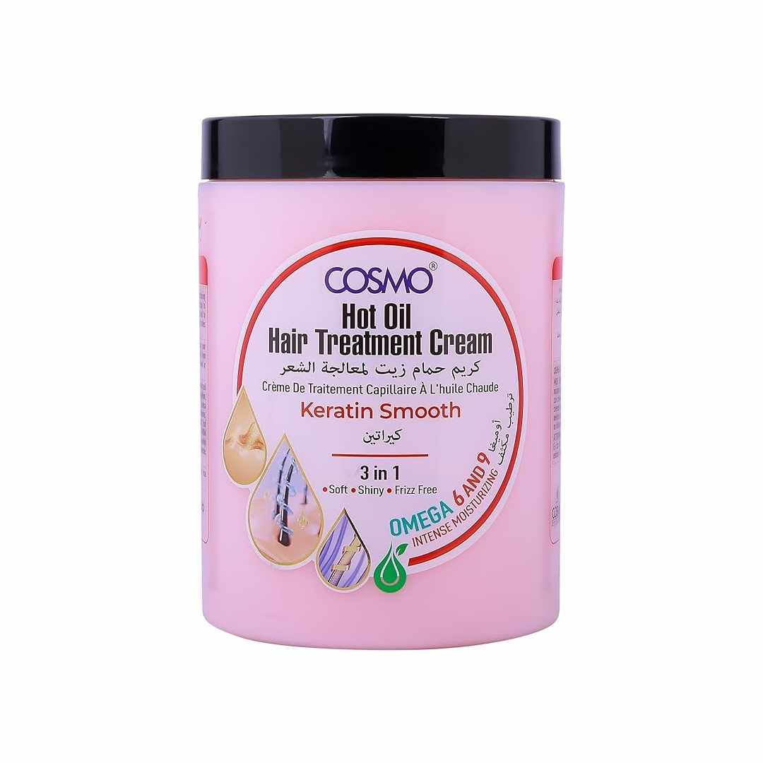 Hot oil Hair Treatment Cream - Keratin Oil