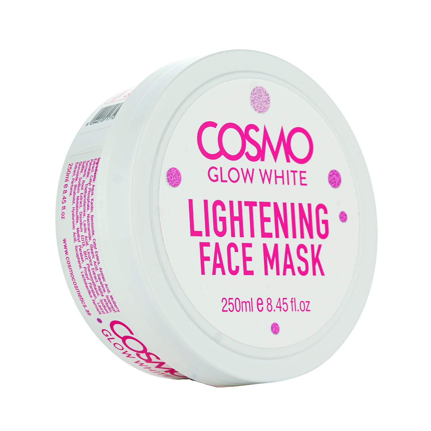 Cosmo Glow White - Lightening Face Mask - 250ML