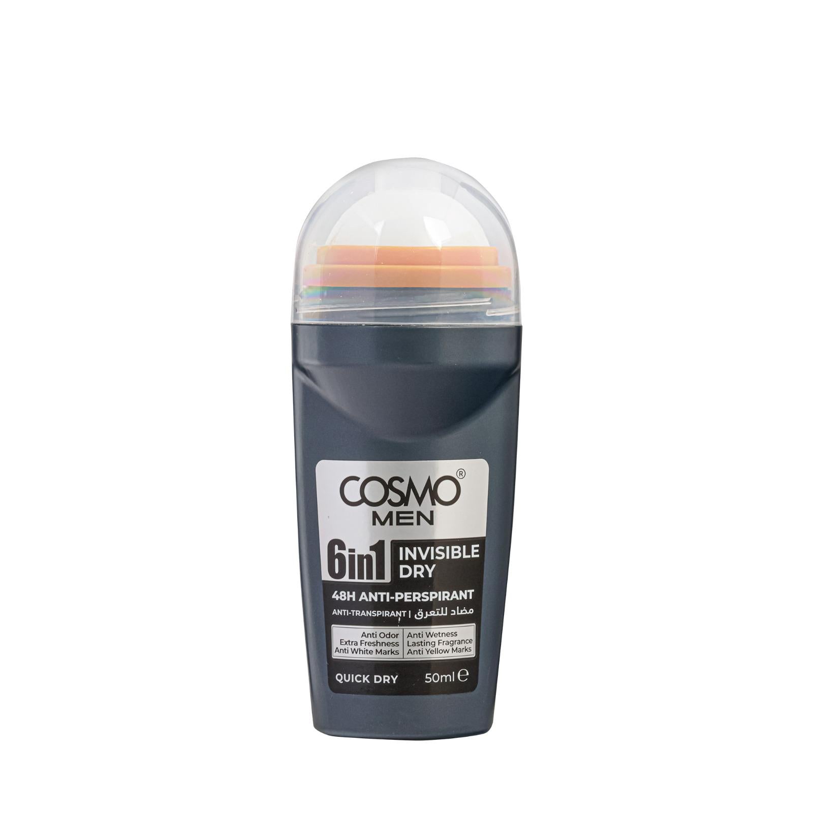 Men 6 In 1 Invisible Dry 48h Anti-Perspirant