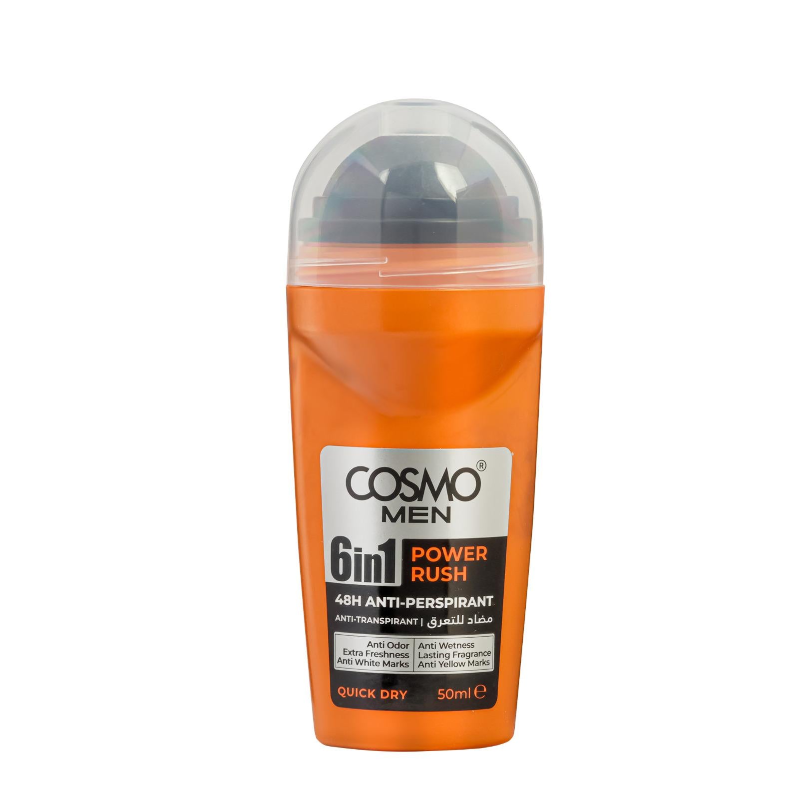 Men 6 In 1 Power Rush 48h Anti-Perspirant