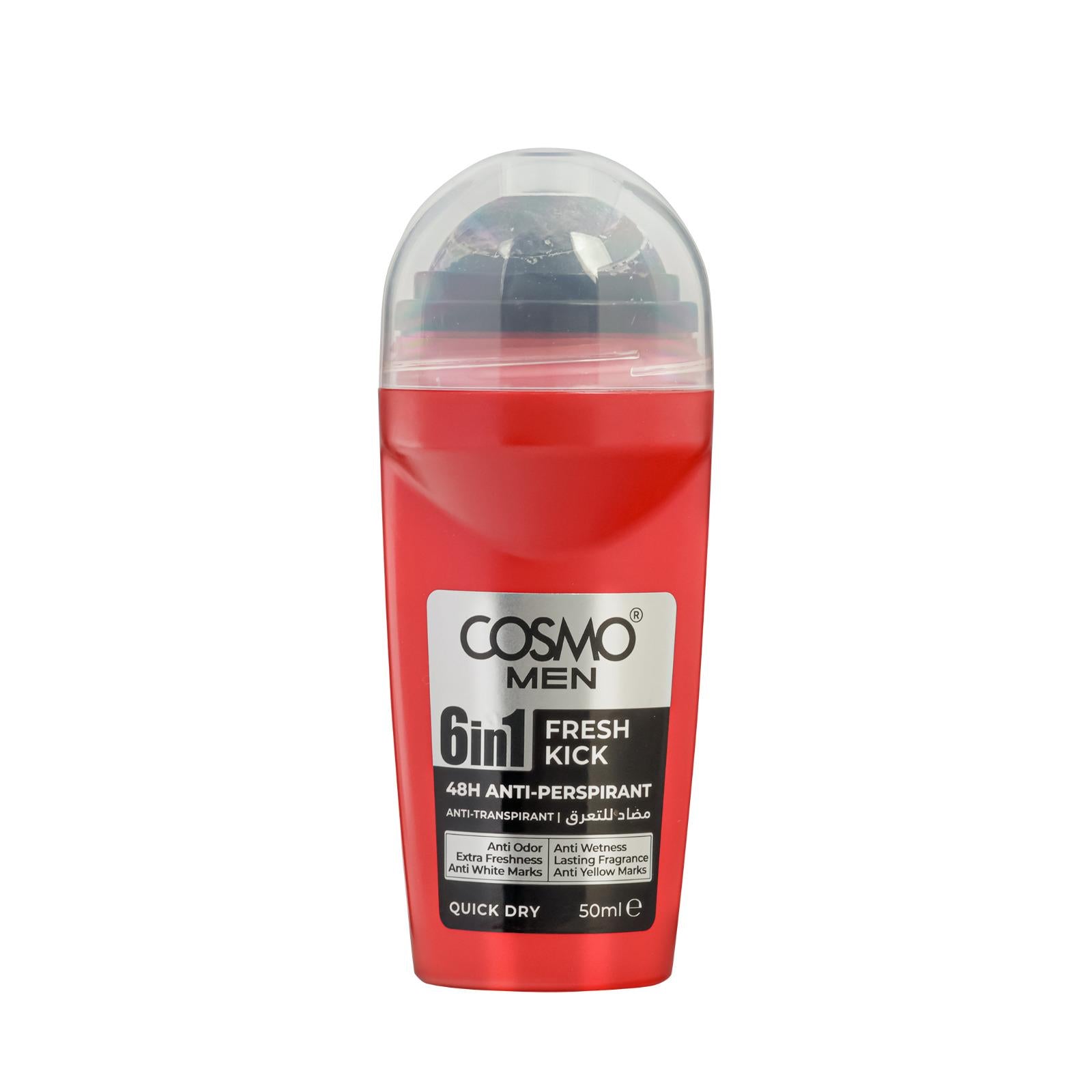 Men 6 In 1 Fresh Kick 48h Anti-Perspirant