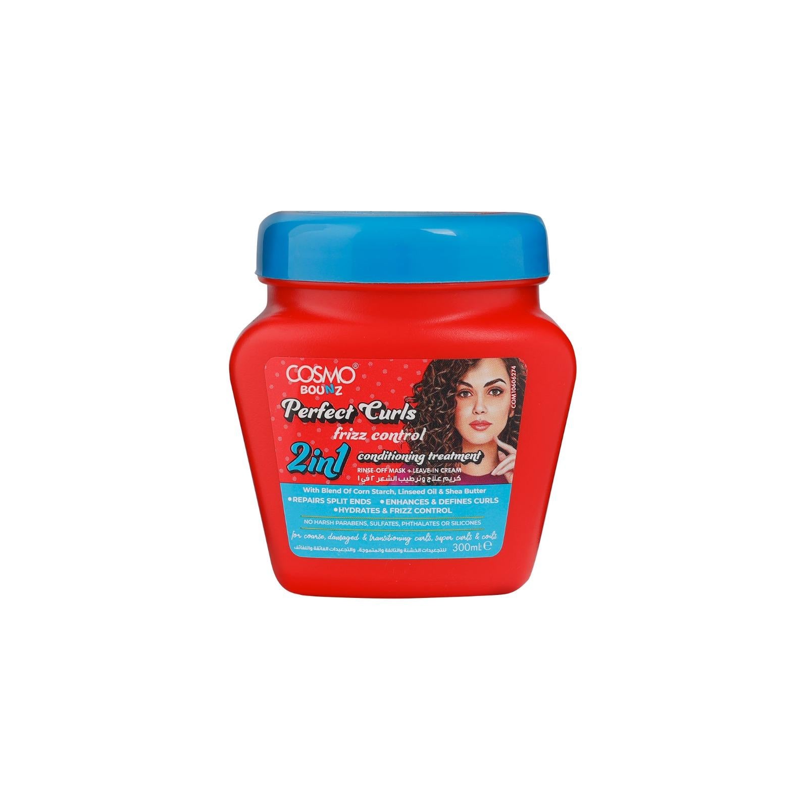 Bounz 2-in-1 Conditioning Treatment Perfect Curls Frizz Control