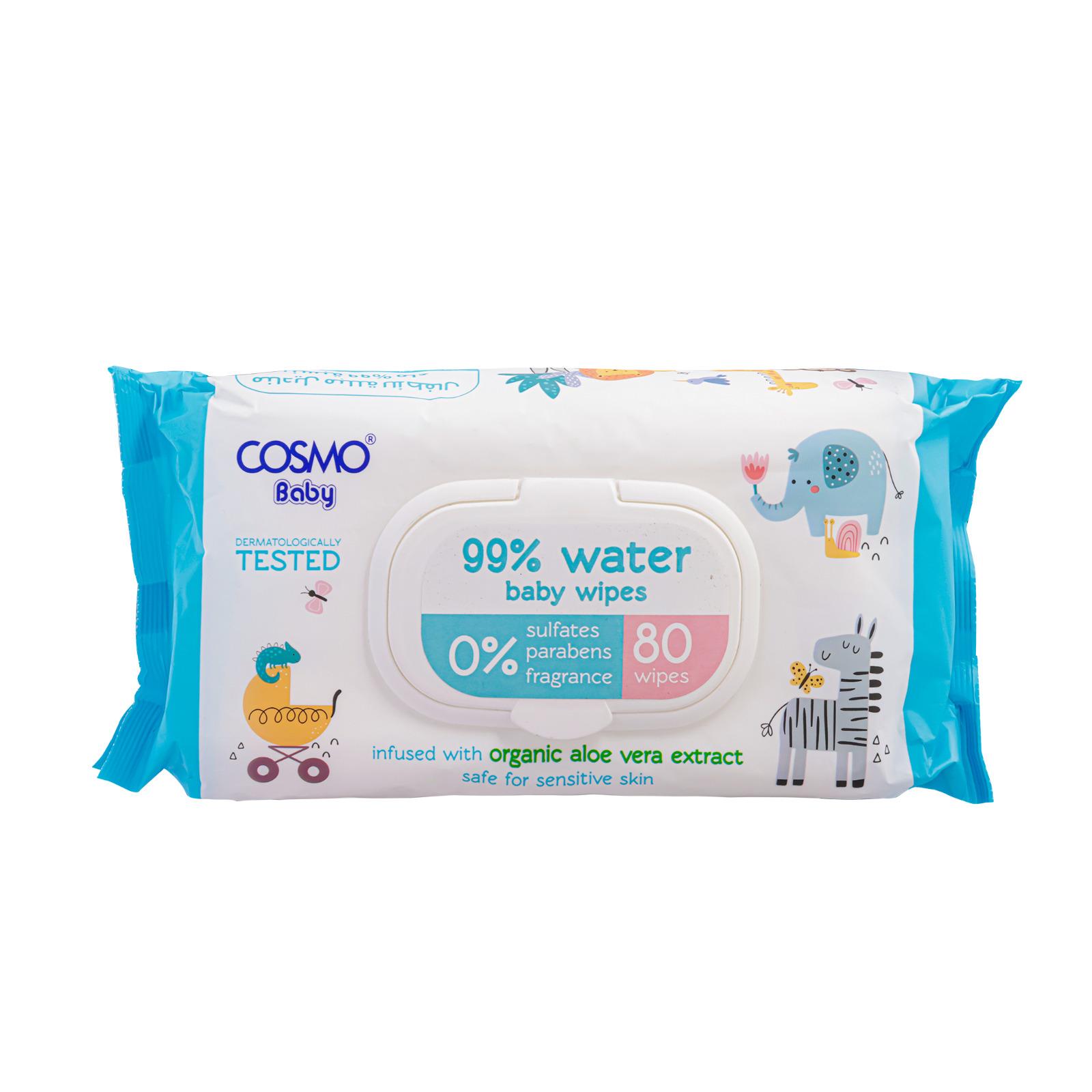 Baby Wipes 80s-water Based