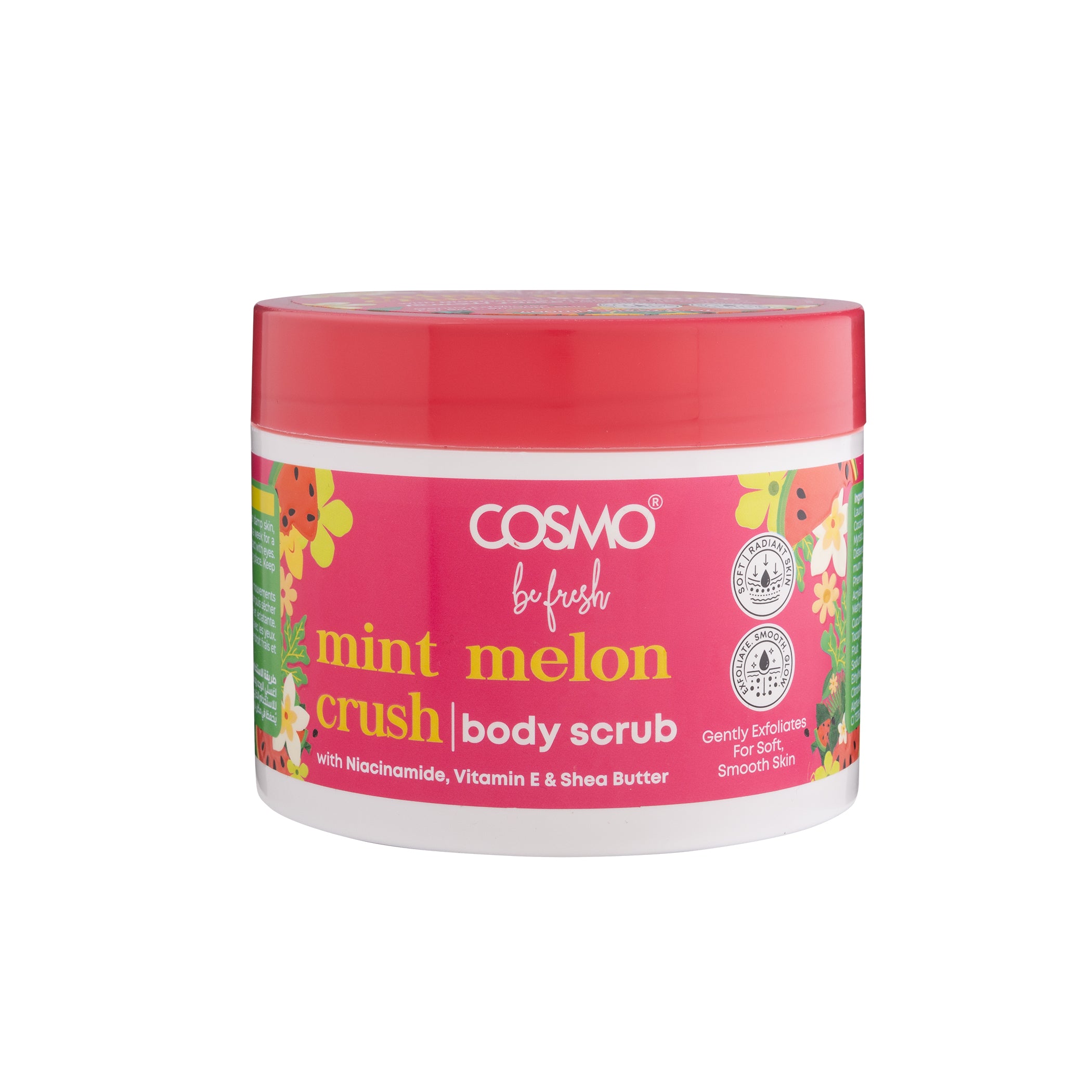 Be Fresh Body Shower Scrub Mint Melon Crush