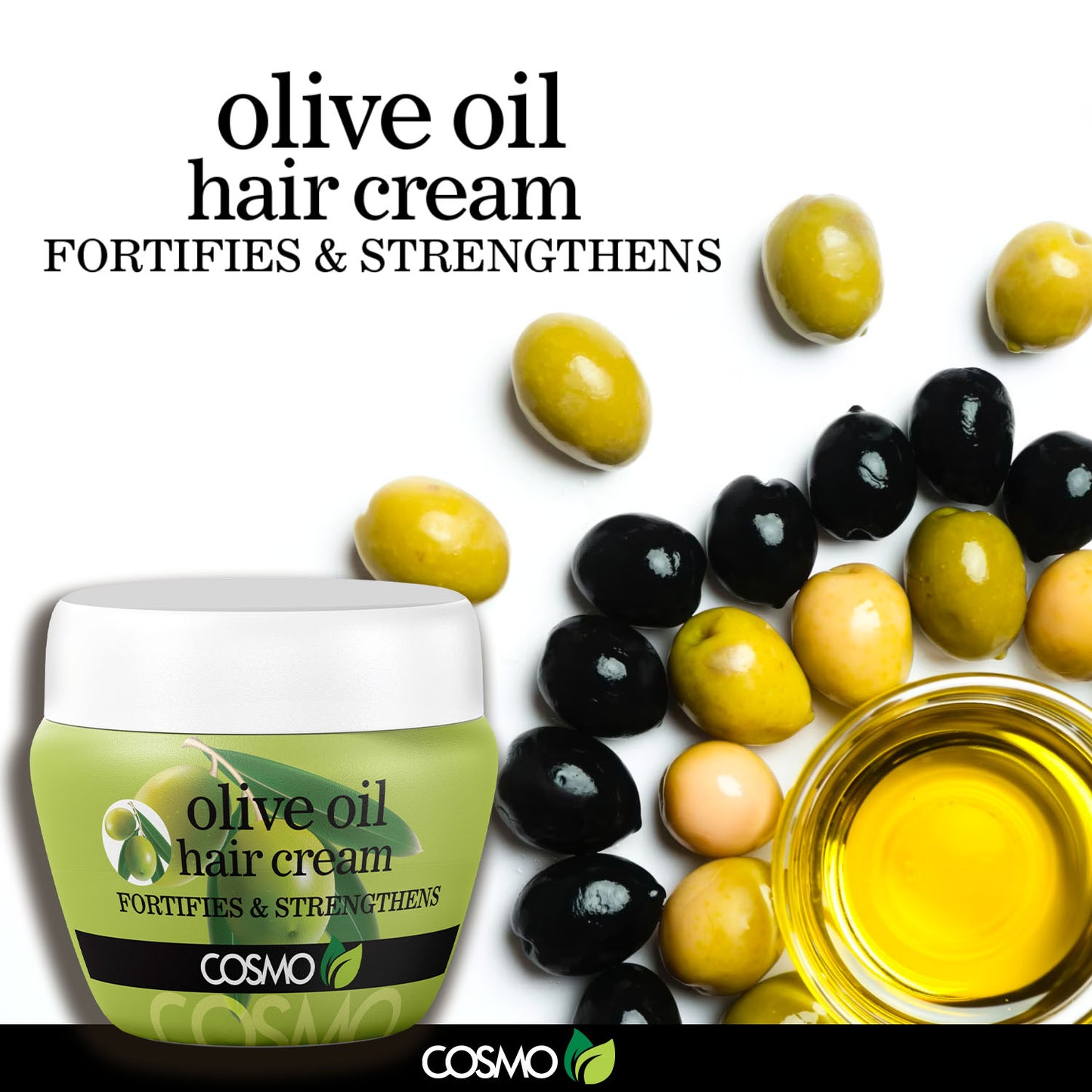 Olive Oil Hair Cream Fortifies And Strengthens Cosmo Online Shop