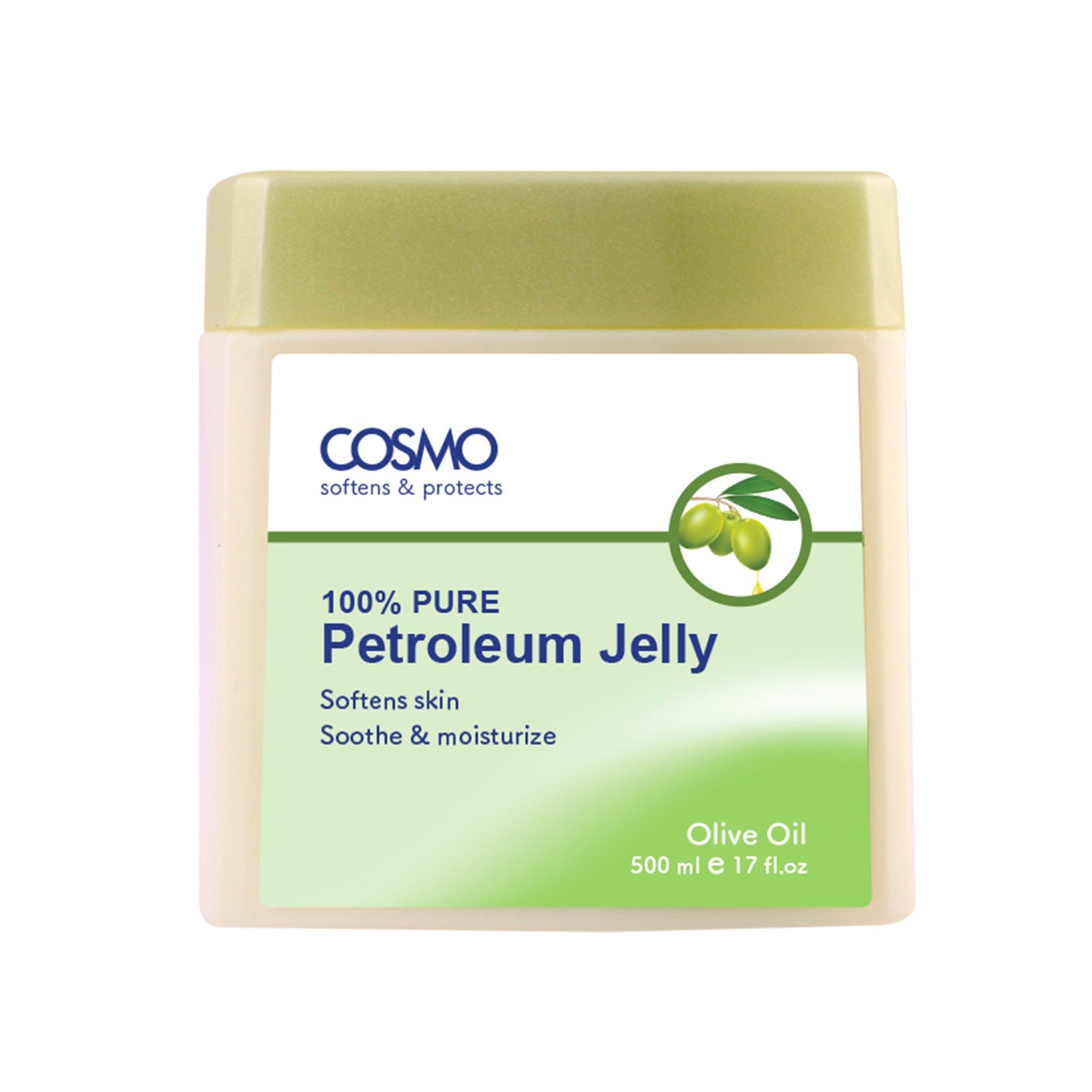 Olive Oil 100 Pure Petroleum Jelly 500Ml