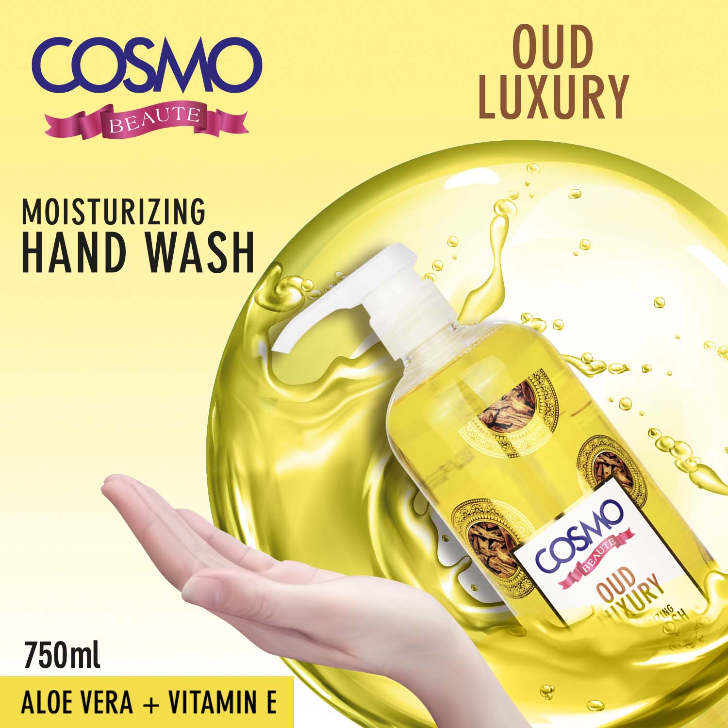 Oud Luxury Moisturizing Hand Wash