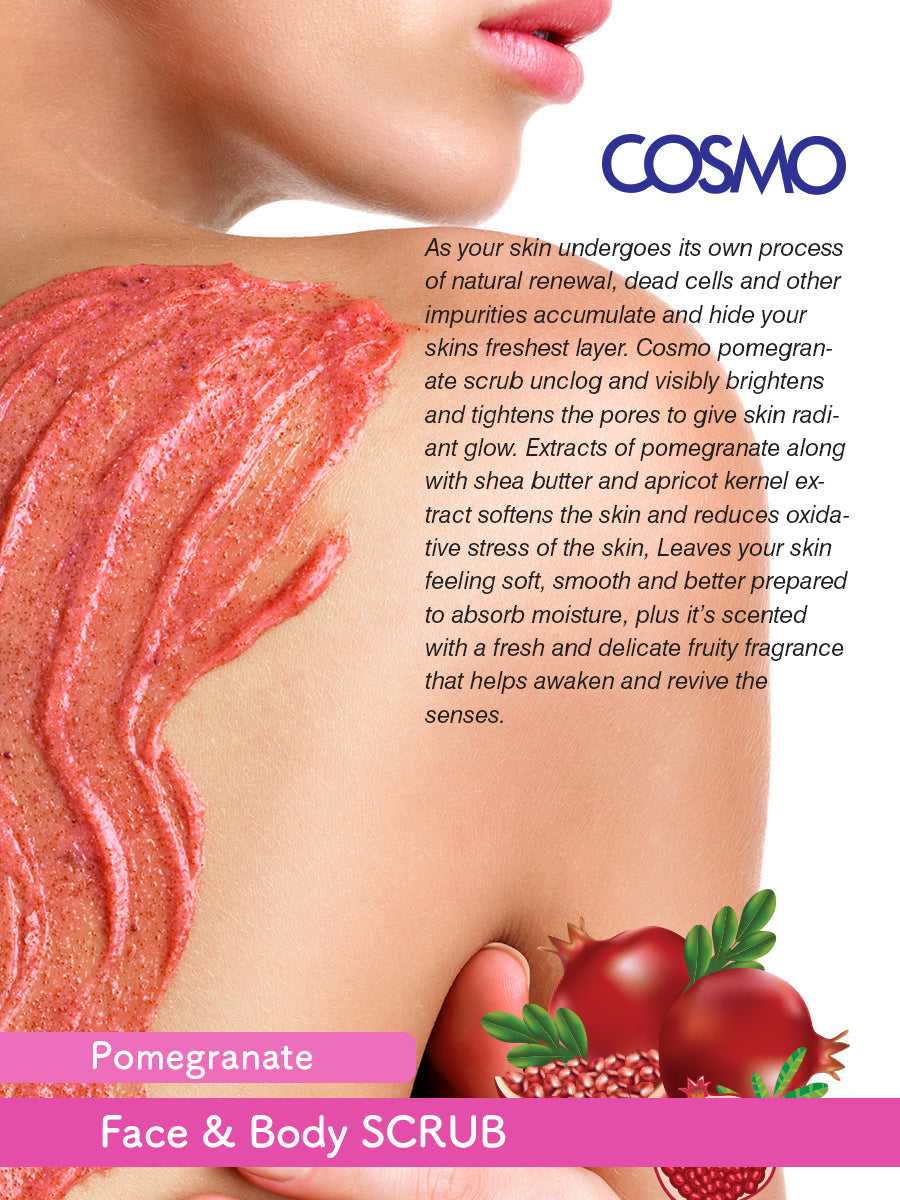 Pomegranate Face Body Scrub