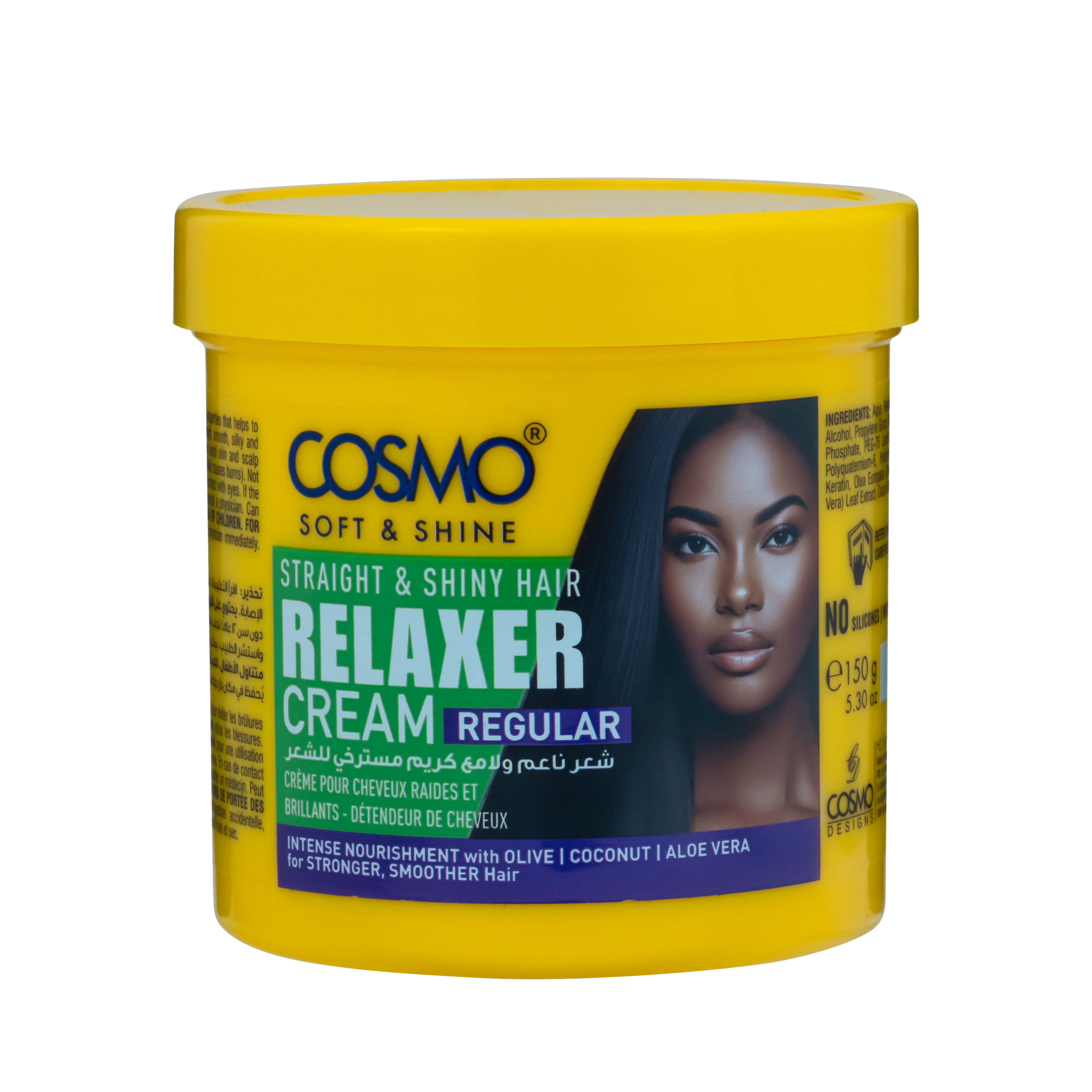 Straight & Shiny Hair Relaxer Cream - Regular