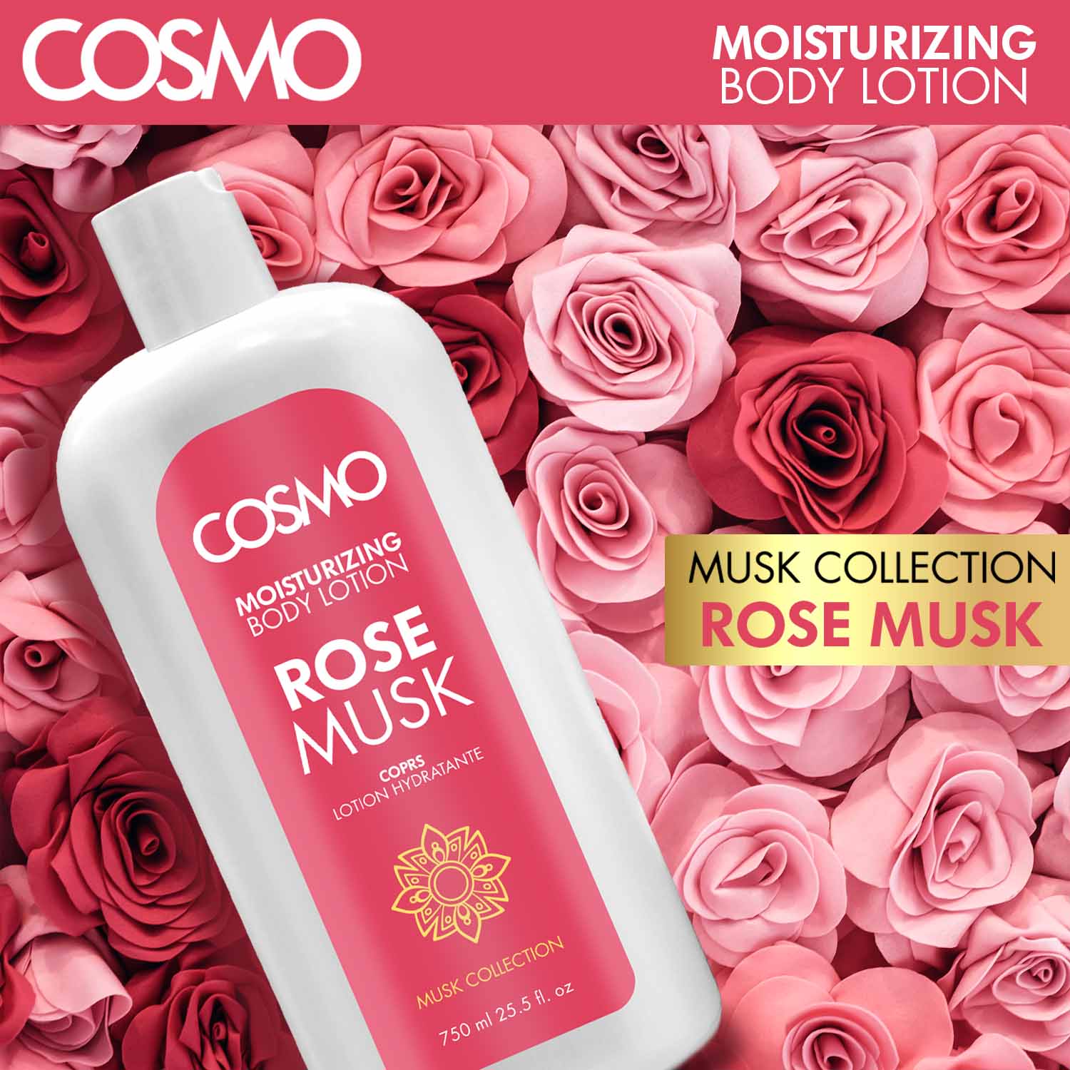 Rose Musk Moisturizing Body Lotion