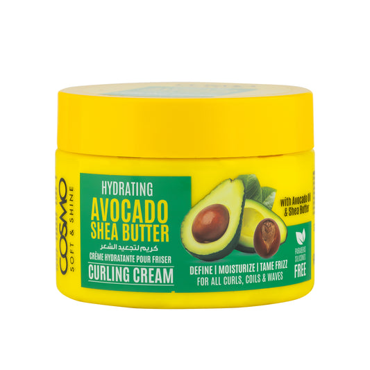 Soft & Shine Hydrating Avocado & Shea Butter Curling Cream